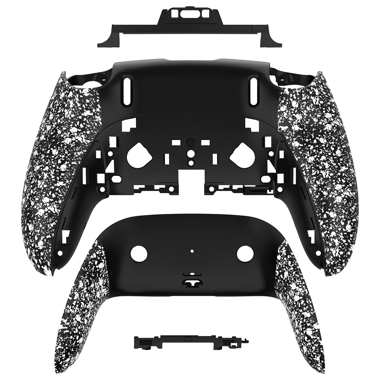 eXtremeRate Replacement Back Housing Bottom Shell & Clip Shell For PS5 edge DIY