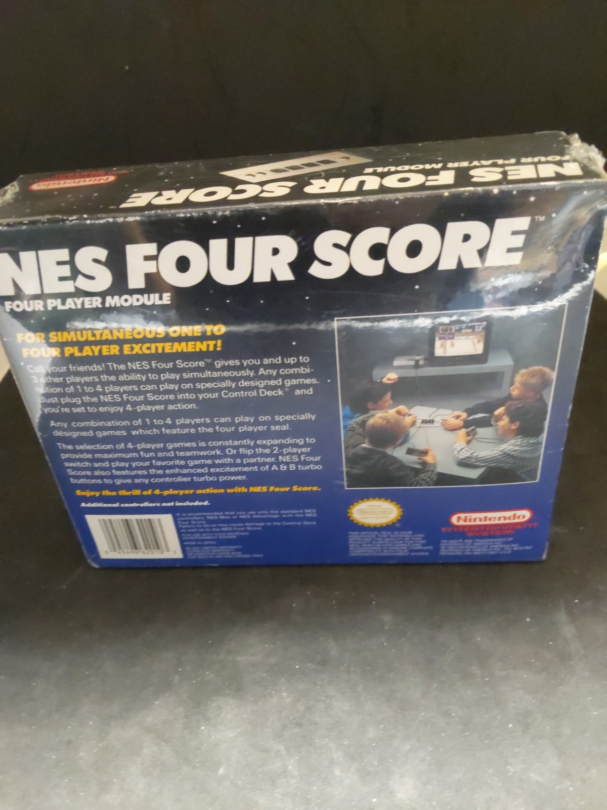 Brand New – Nintendo NES Four Score 4-Player Controller Adapter NES-034 – Sealed