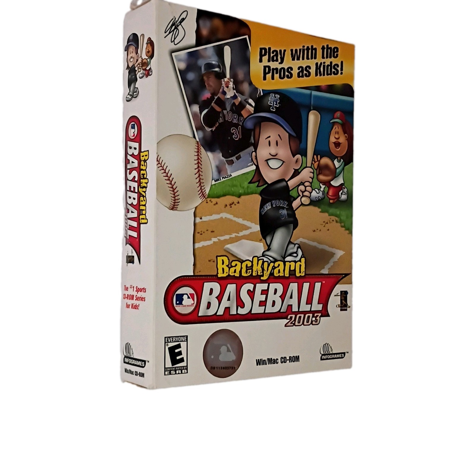 Infogrames Backyard Baseball 2003 PC/Mac CD-ROM E Multiplayer Backyard Sports