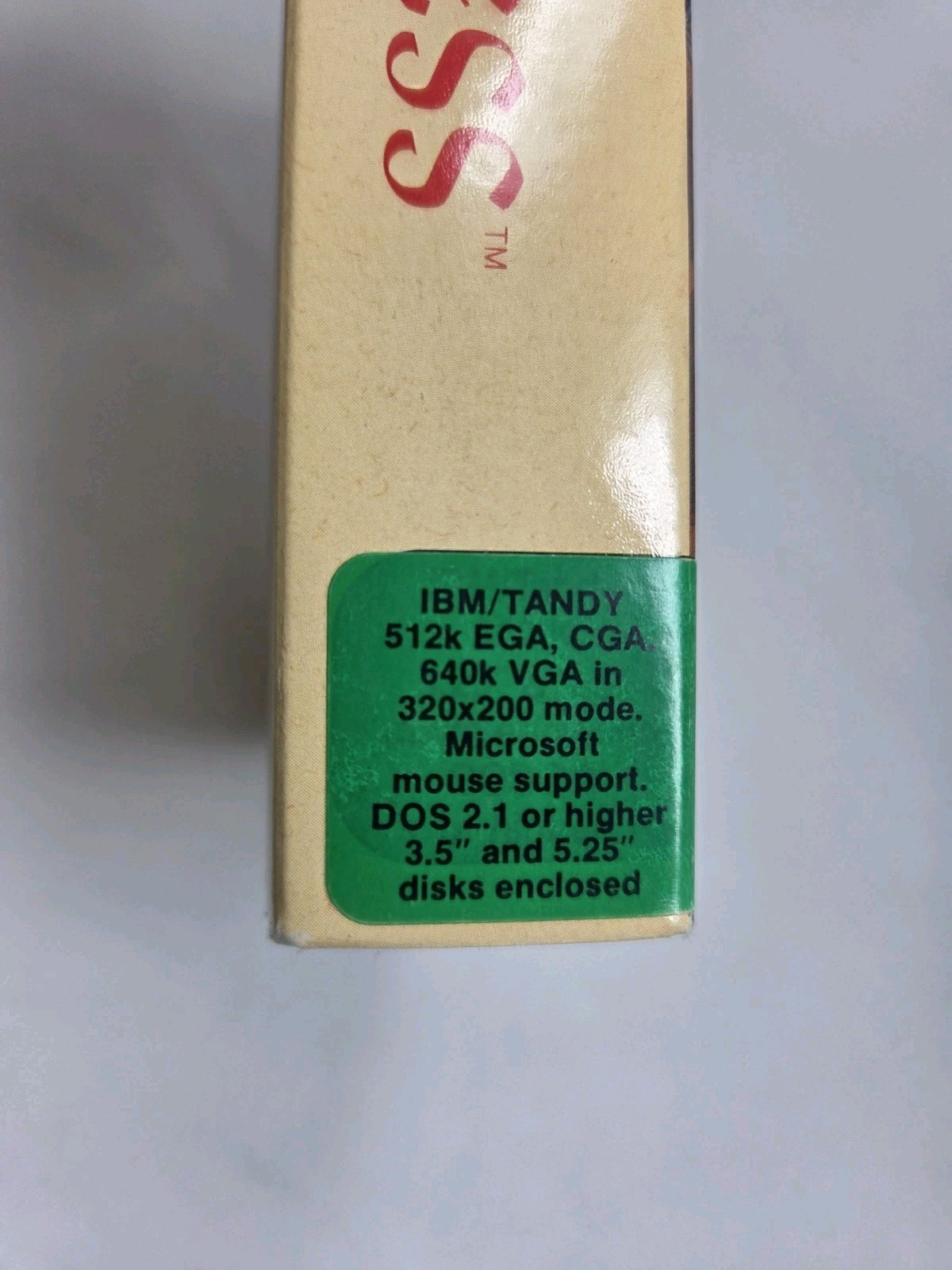 Battle Chess IBM Tandy PC Game Interplay Floppy 5.25″ & 3.5″ Disks 1990