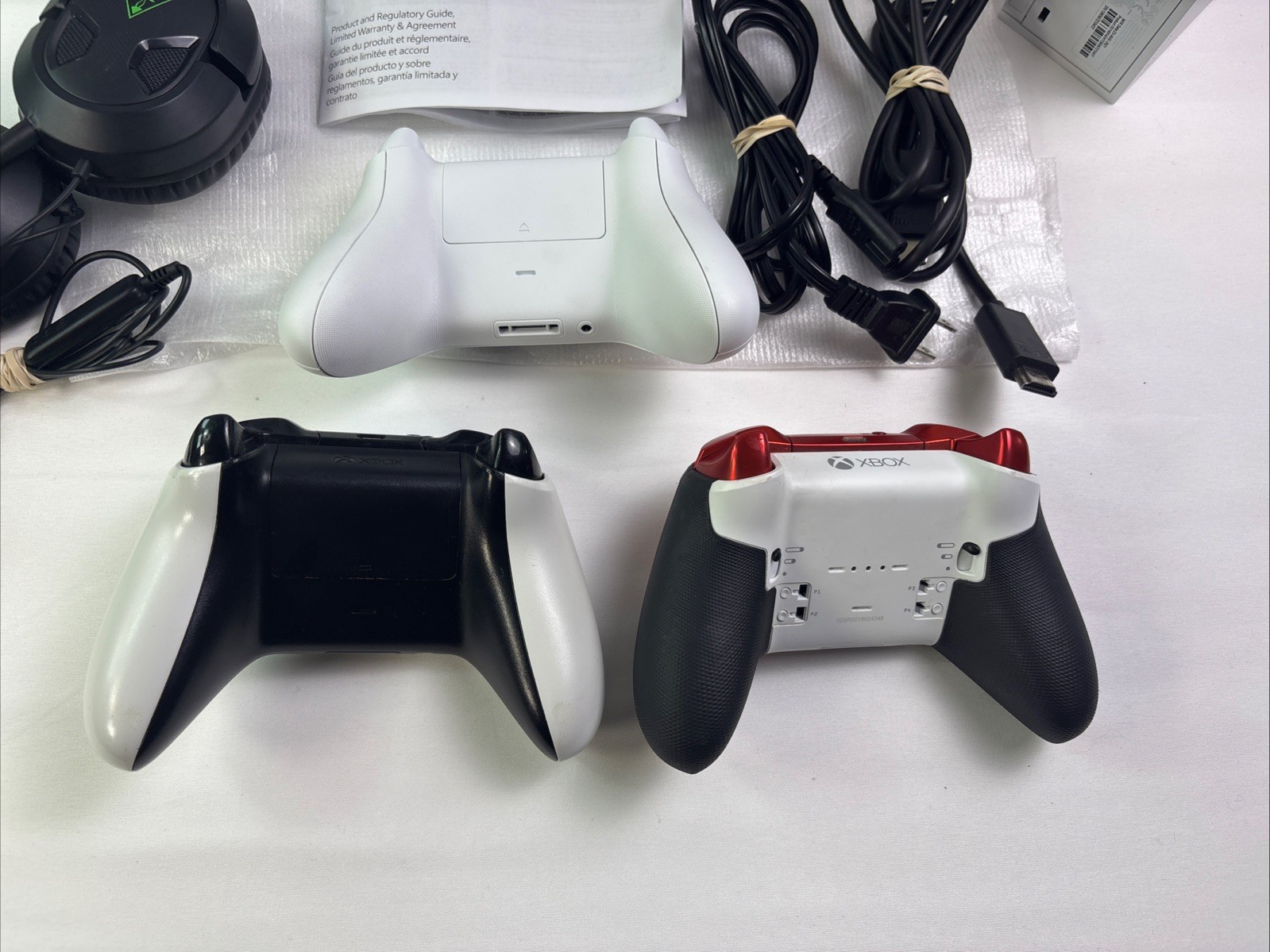 Microsoft Xbox Series S 512GB + Turtle Beach Headphones & 3 Controllers