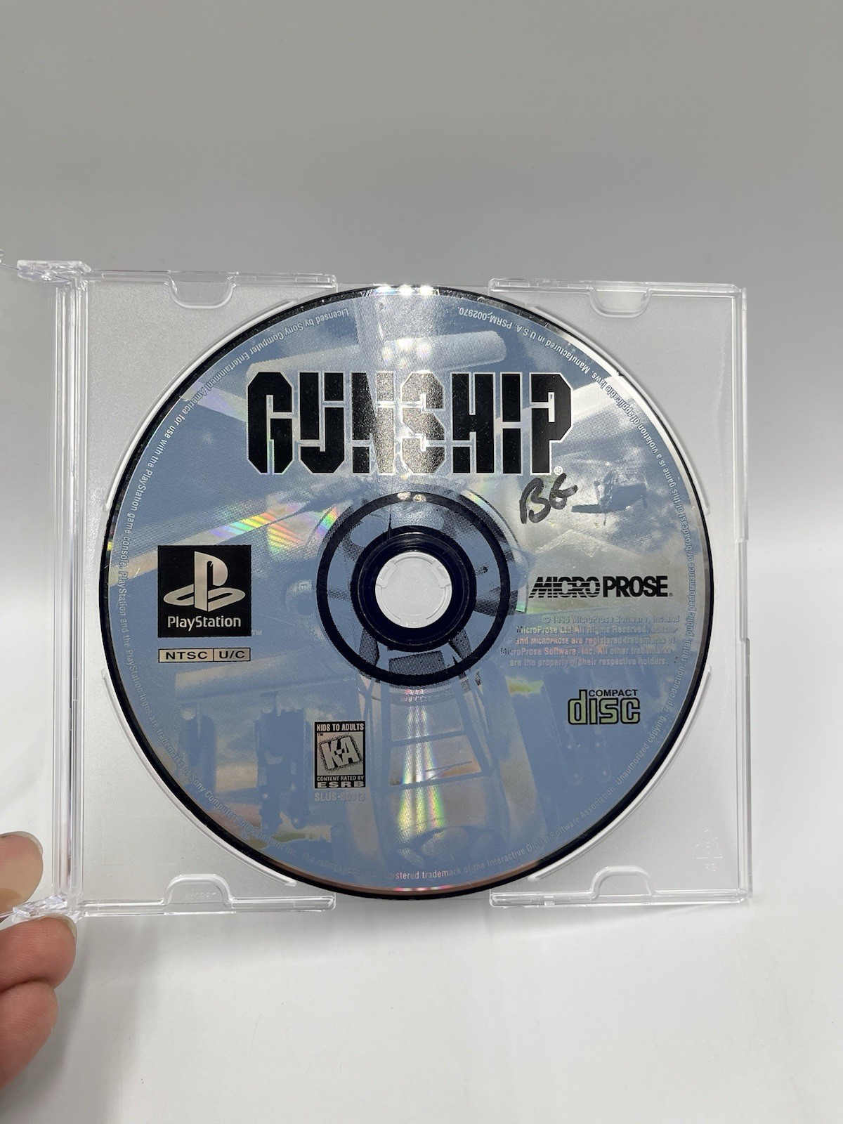 Gunship – Sony PlayStation 1 (PS1) Disc Only Working/Tested