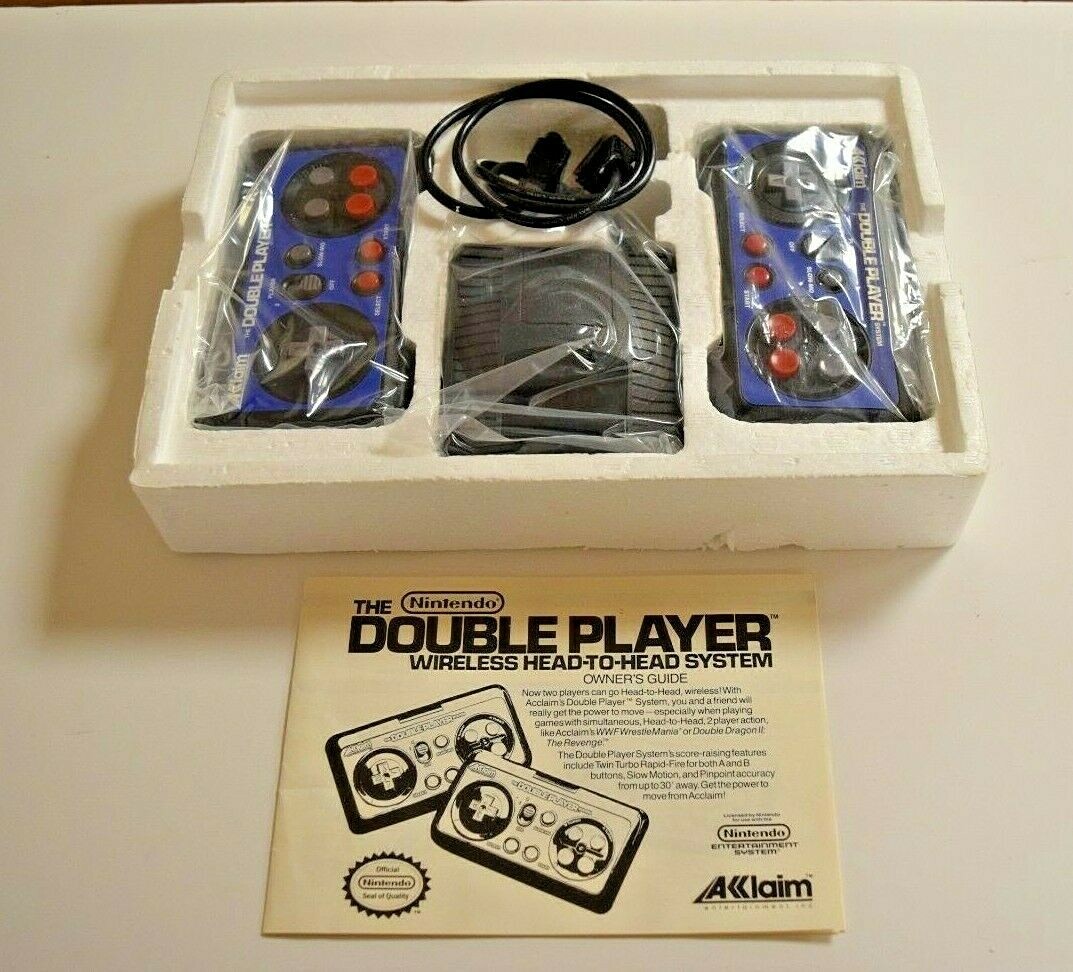 Nintendo The Double Player Wireless Head To Head System Vintage