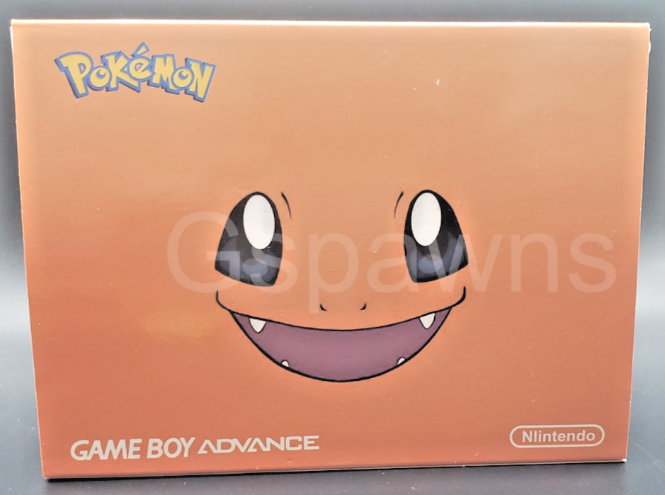 Nintendo GameBoy Advance Charizard GBA IPS 3.0 USBC 1800mAh Rechargeable Battery