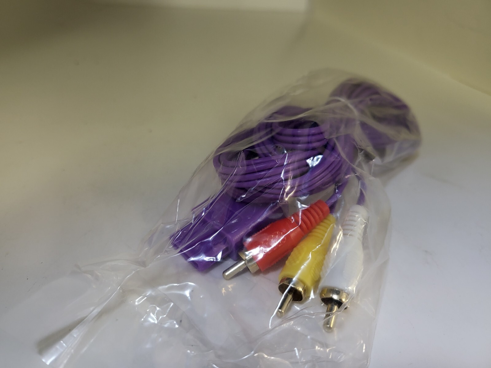 NEW 10FT Long Indigo Gold Plated AV Audio Video Cable For SNES Super Nintendo