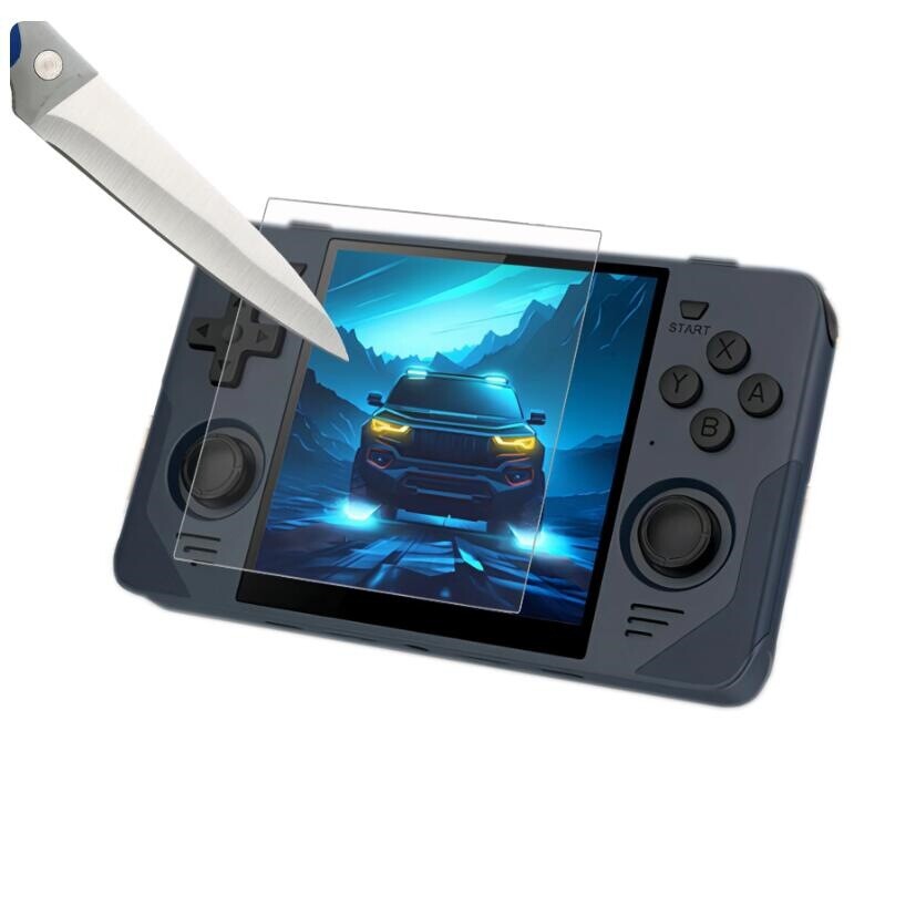 Tempered Glass Screen Protector Protective Film for Powkiddy RGB30 Game Console