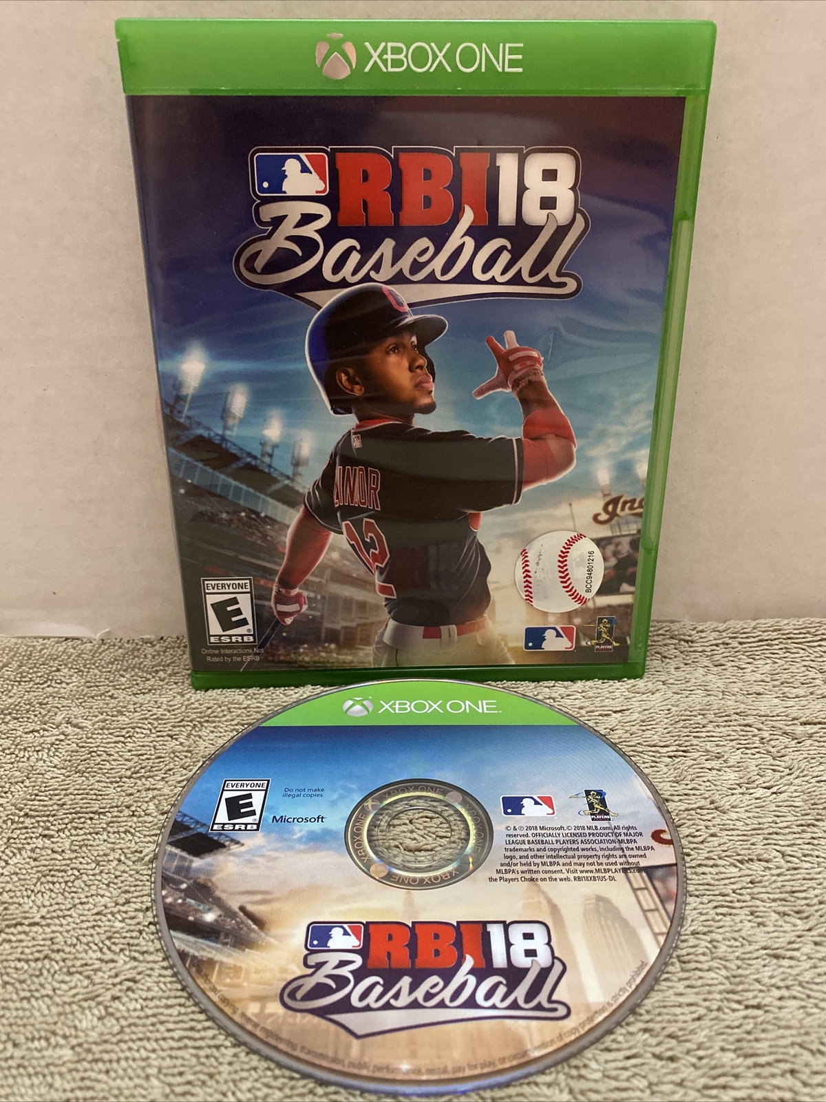 R.B.I. Baseball 18 (Microsoft Xbox One, 2018) Tested Rated E Everyone Sports