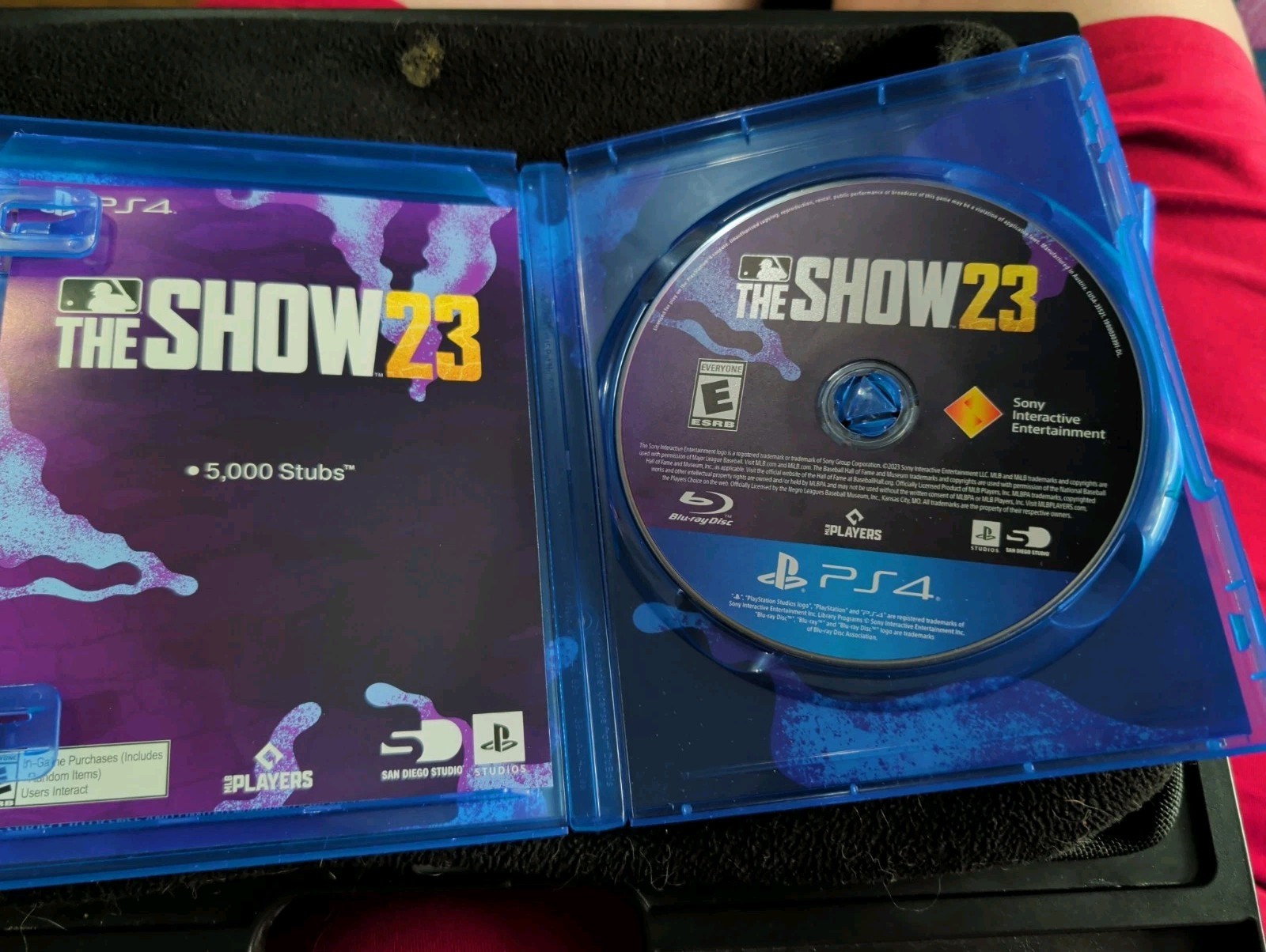 MLB The Show 23 (Sony PlayStation 4) Disc & Case