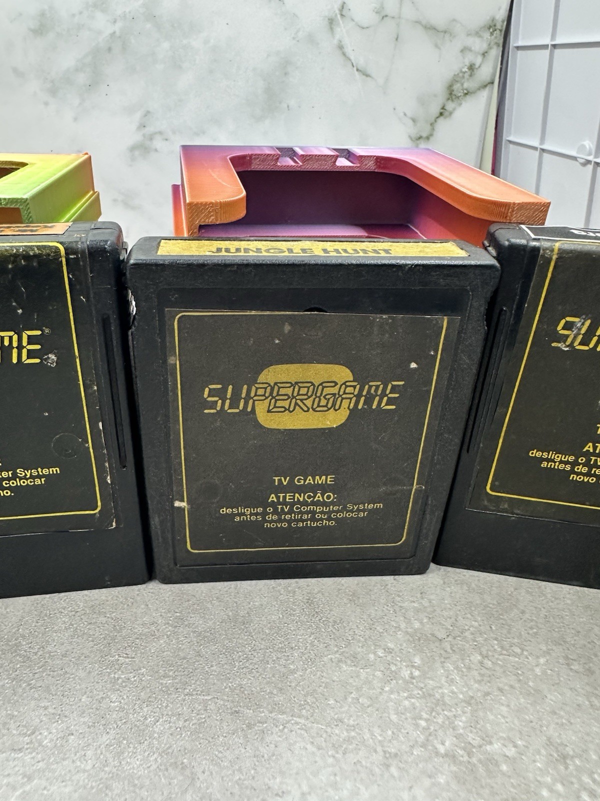 5x supergame dactar cce games atari 2600 brazil south america