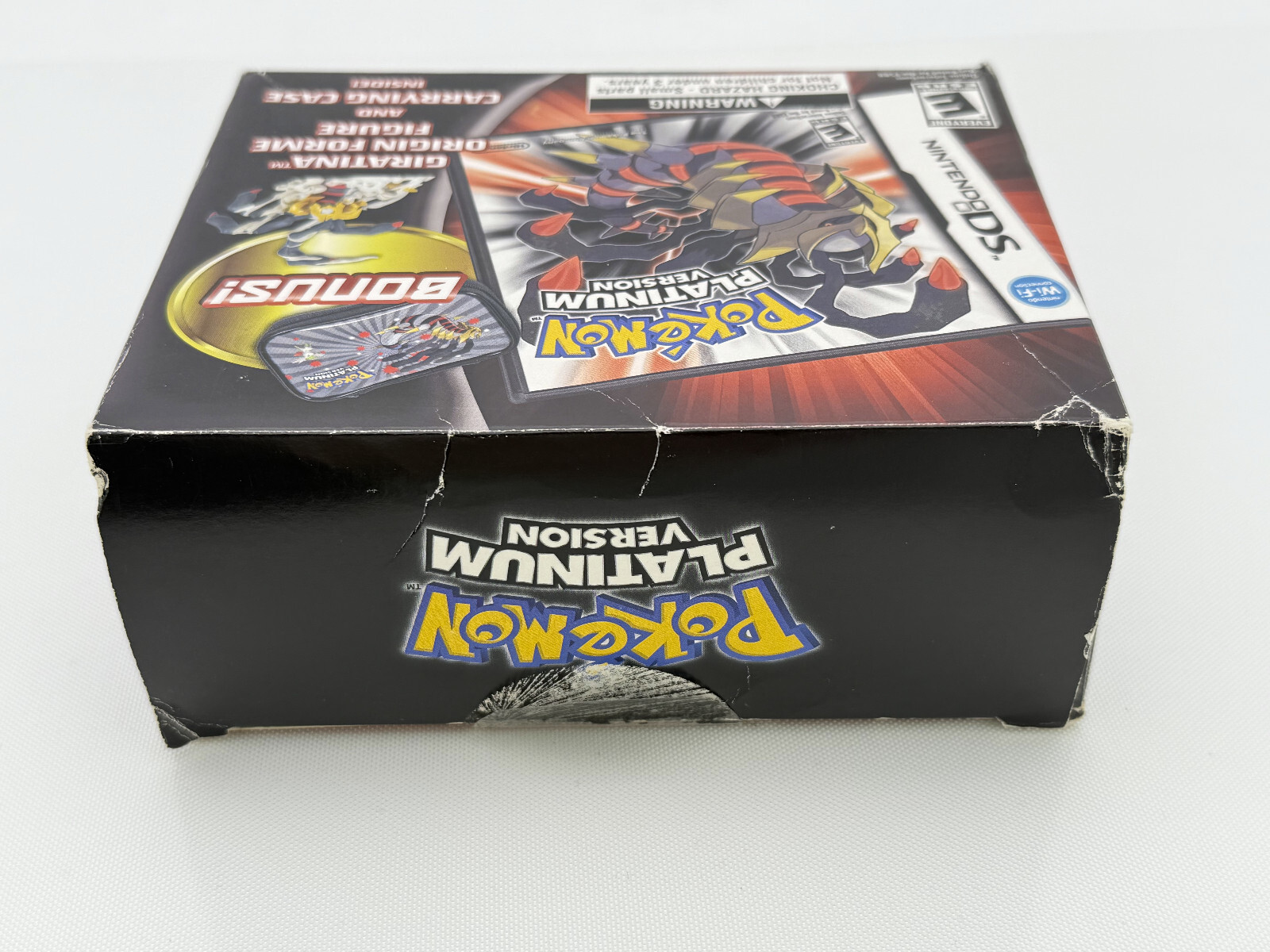 New! Pokemon Platinum Version Big Box Walmart Bonus Bundle Version w/Figure