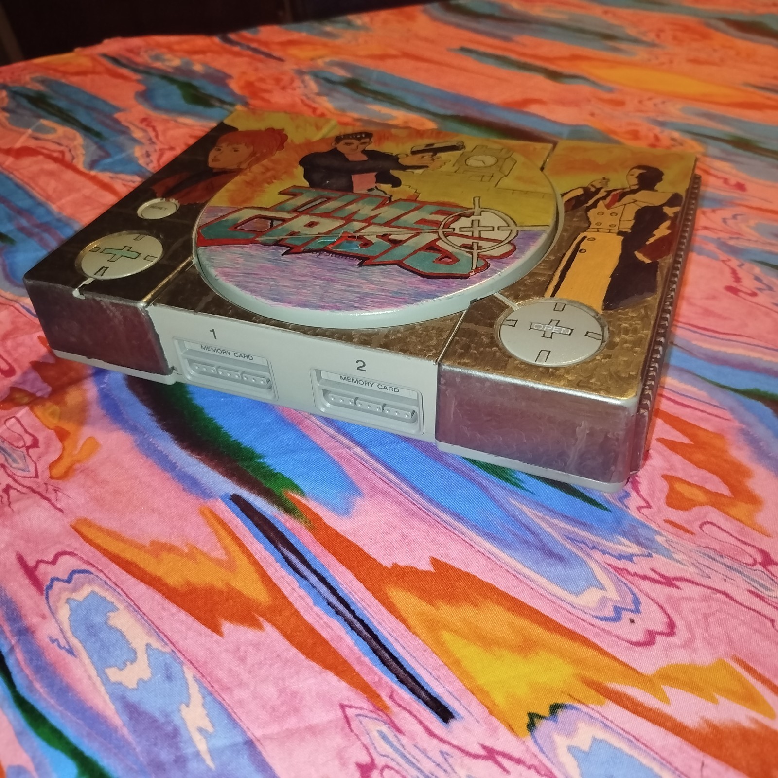 CUSTOM Time Crisis Project Titan PS1 Bundle Console + Namco GunCon + Controller