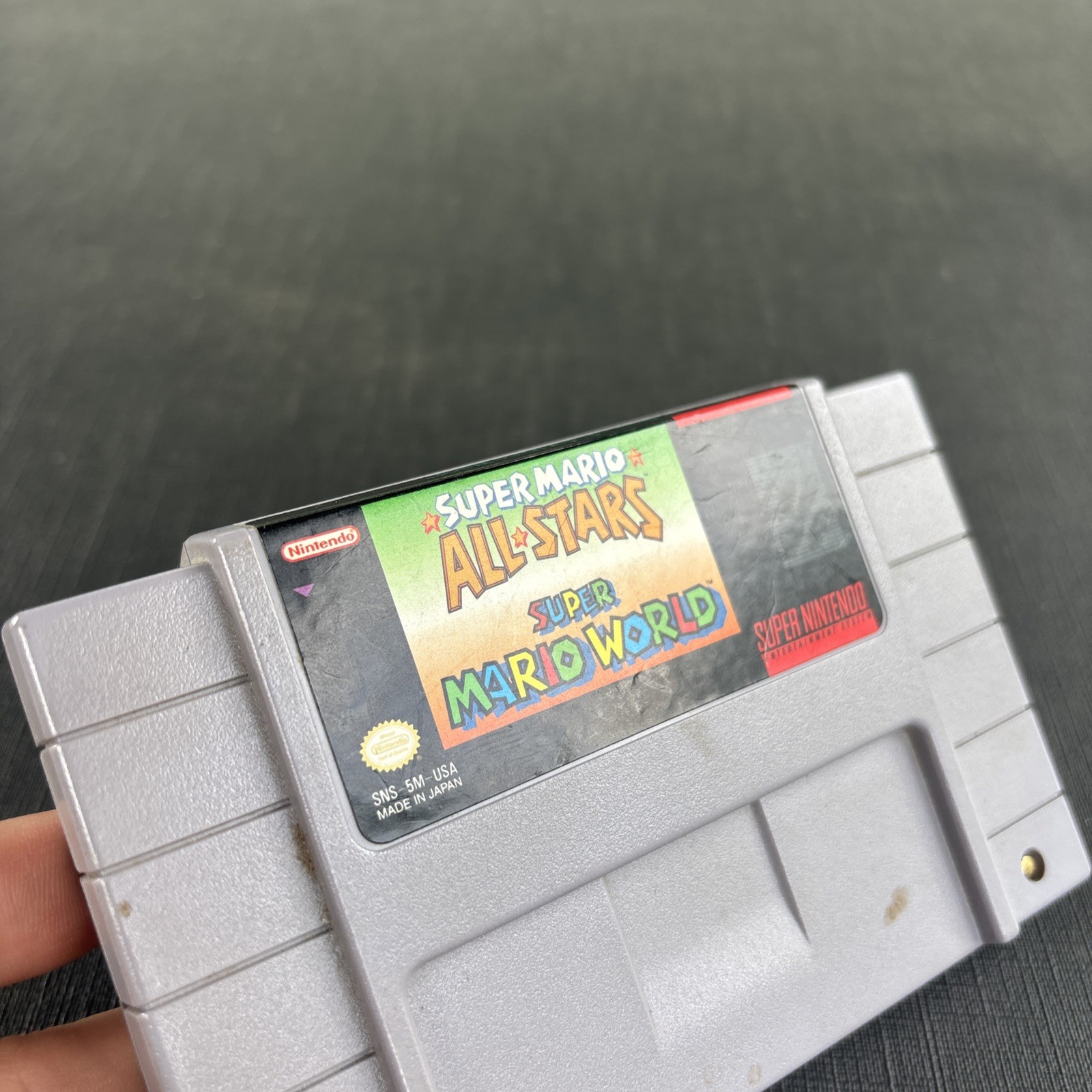 Super Mario All-Stars + Super Mario World (Super Nintendo SNES) Cartridge Only