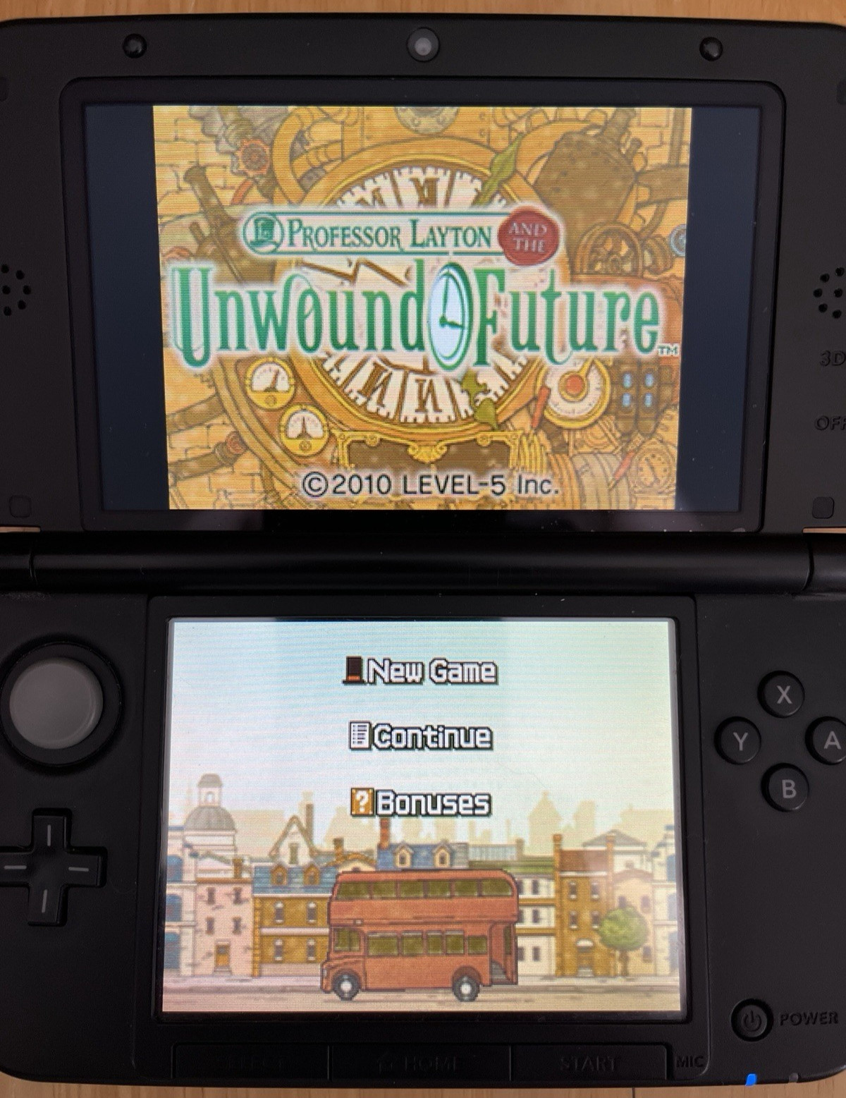 Professor Layton and the Unwound Future Nintendo DS 3DS Game Only Tested/Works