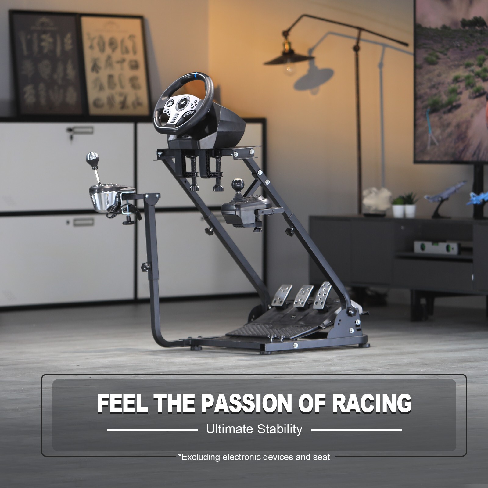Marada G920 Racing Steering Wheel Stand For Logitech G29 G923 T300 T150 T248PS