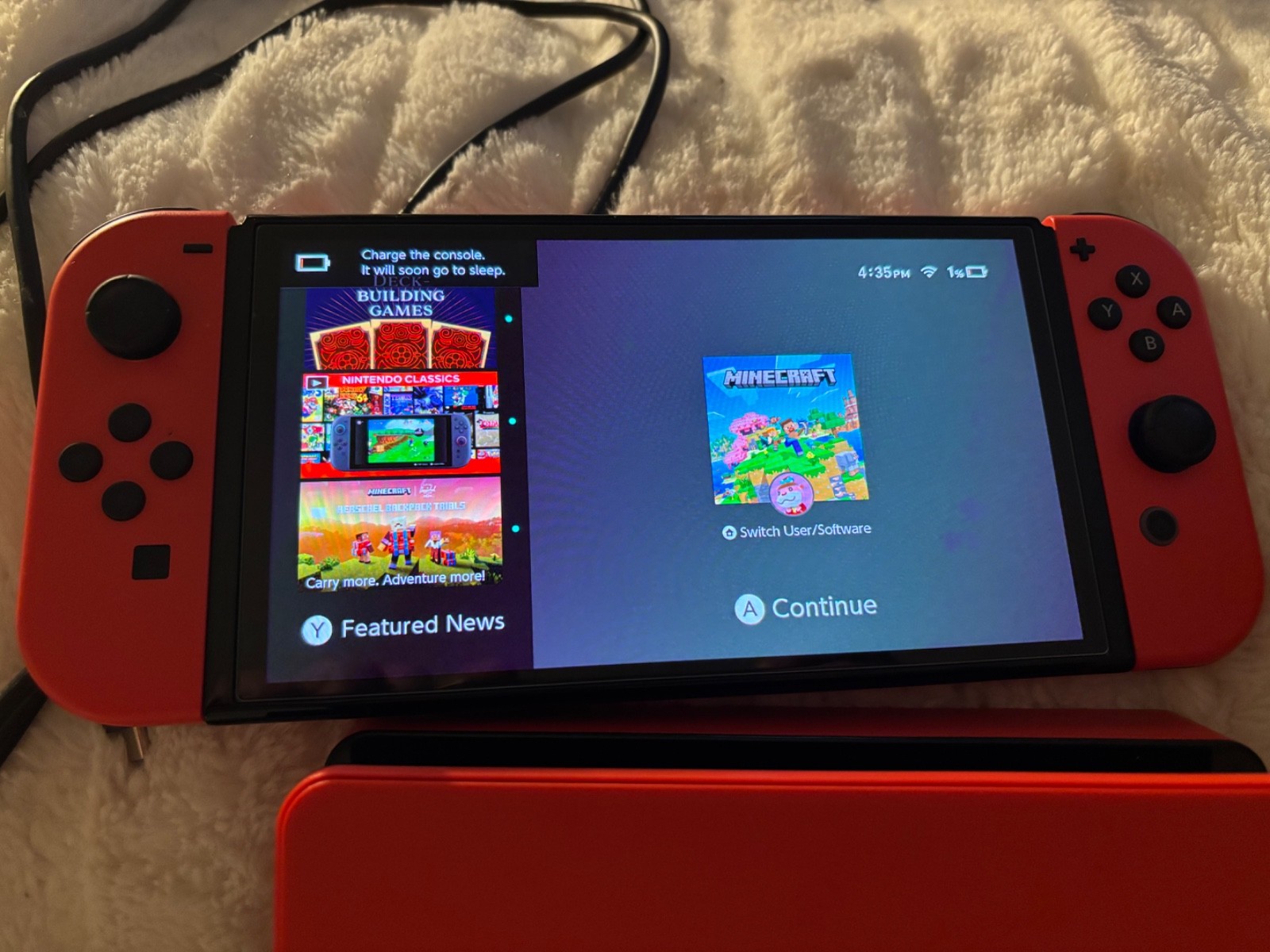 Nintendo Switch (OLED Model) Super Smash Bros. Bundle 64GB Console – Gray