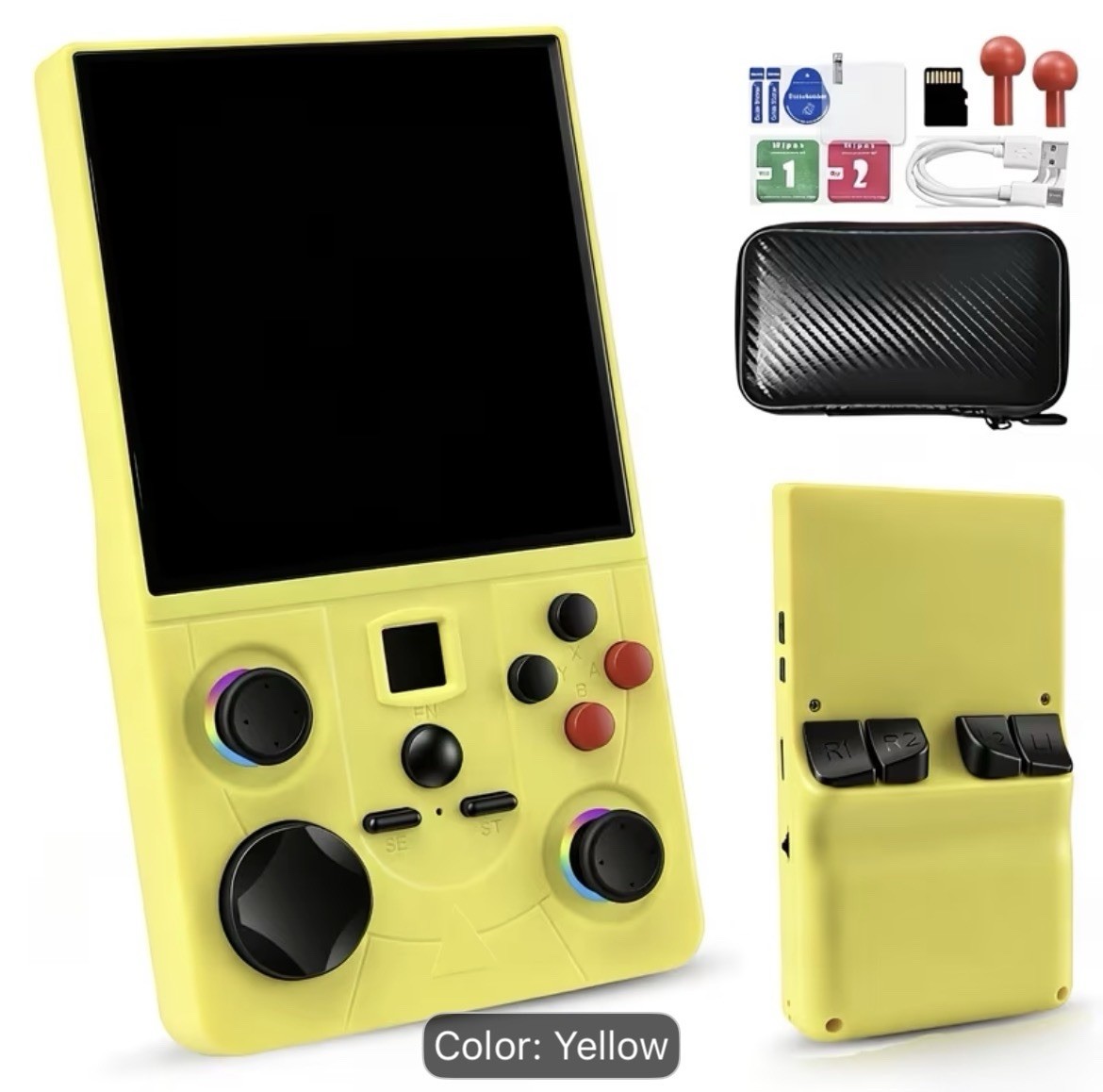 DC40V Handheld Game Console – 4.0 Inch Gaming Console 64GB