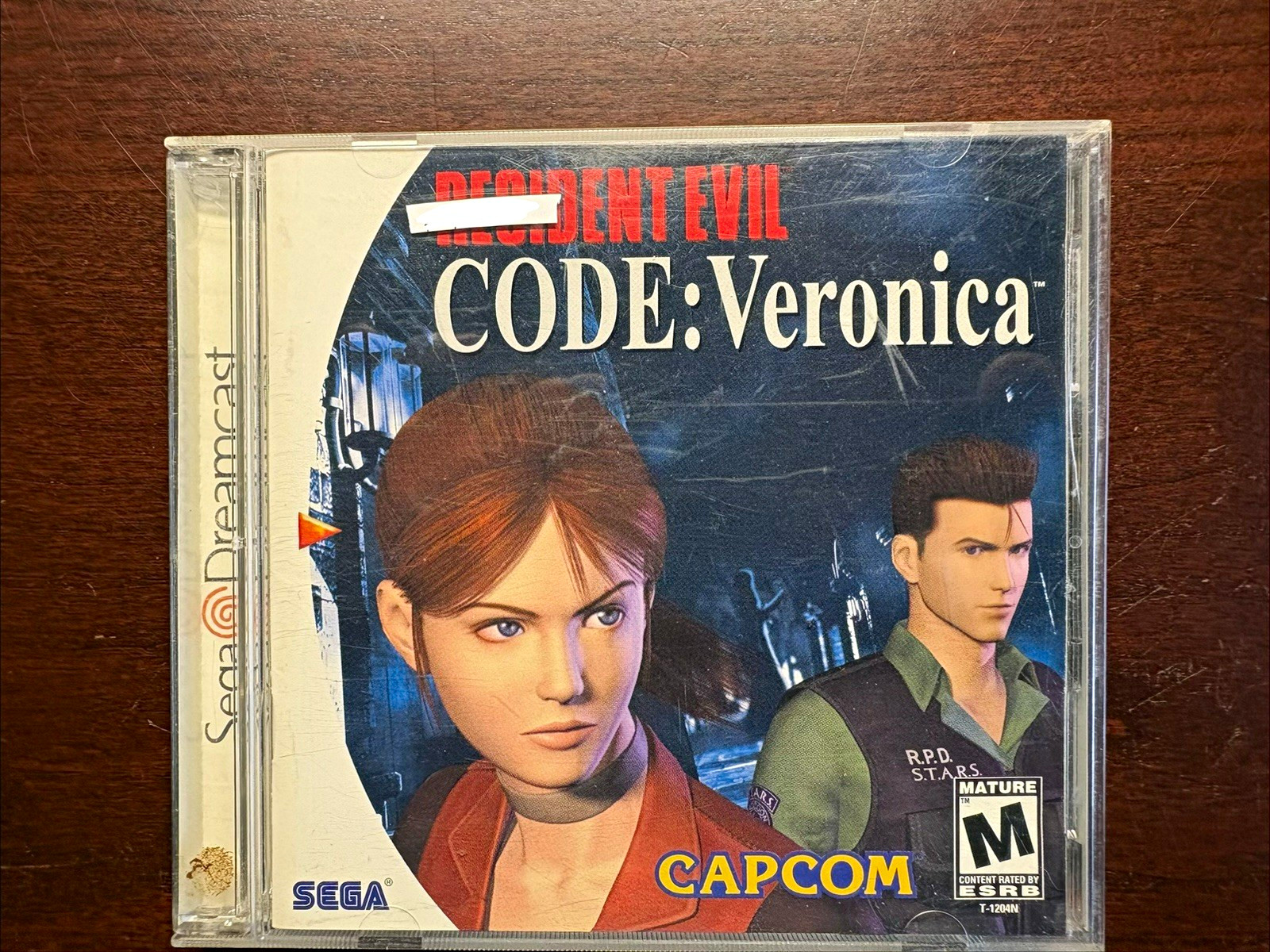 Capcom Resident Evil Code: Veronica Sega Dreamcast Manual Included 2 Discs Case