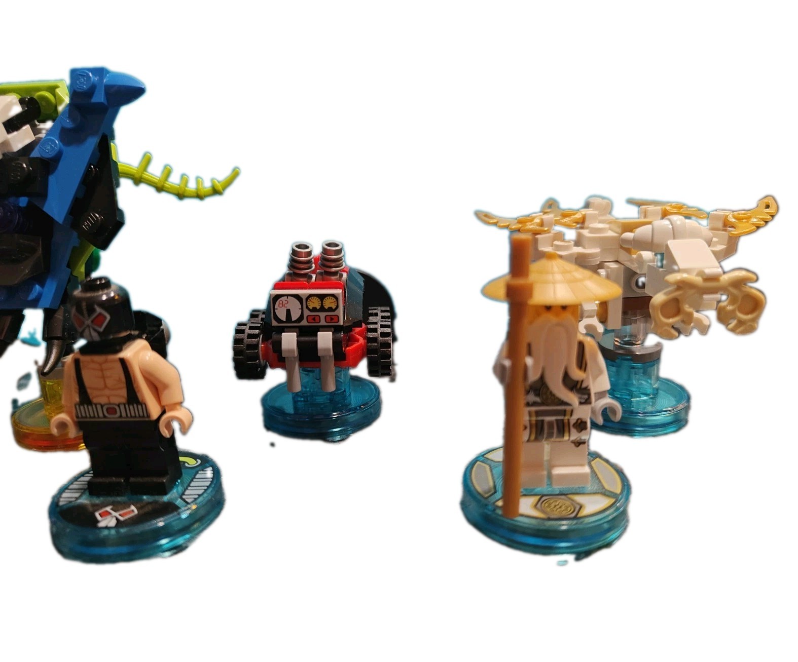 LEGO Dimensions Lot of Character Figures & Vehicles & Case