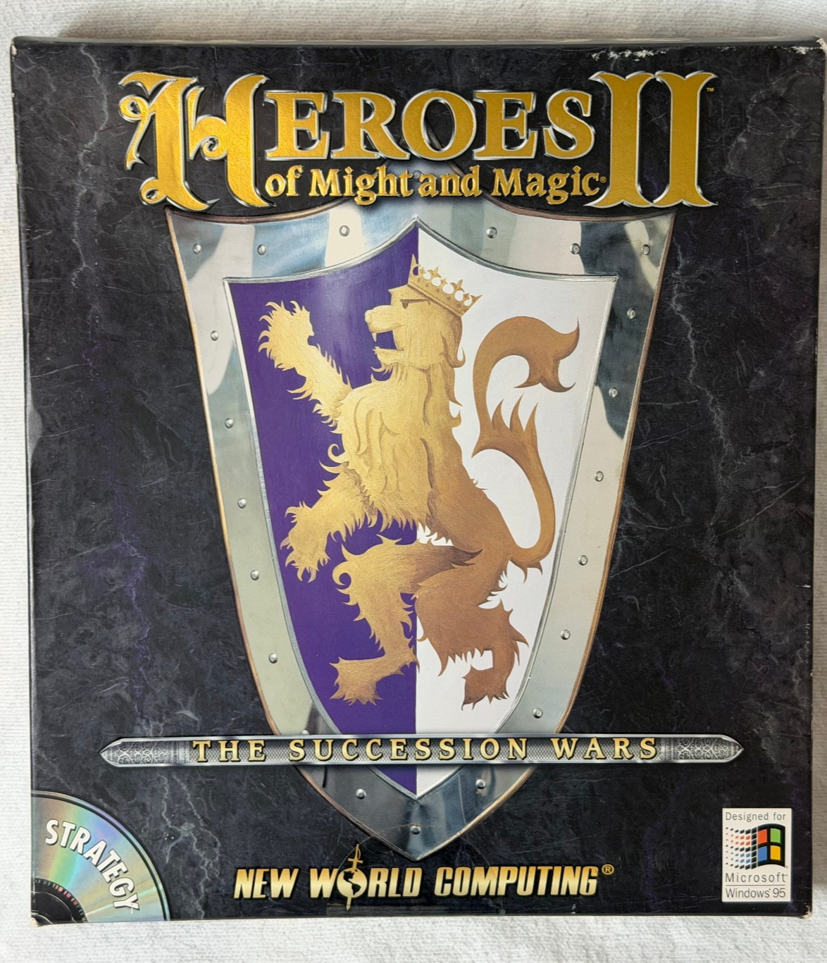 Heroes of Might and Magic II 2 — The Succession Wars — Win 95 PC CD-Rom 1996