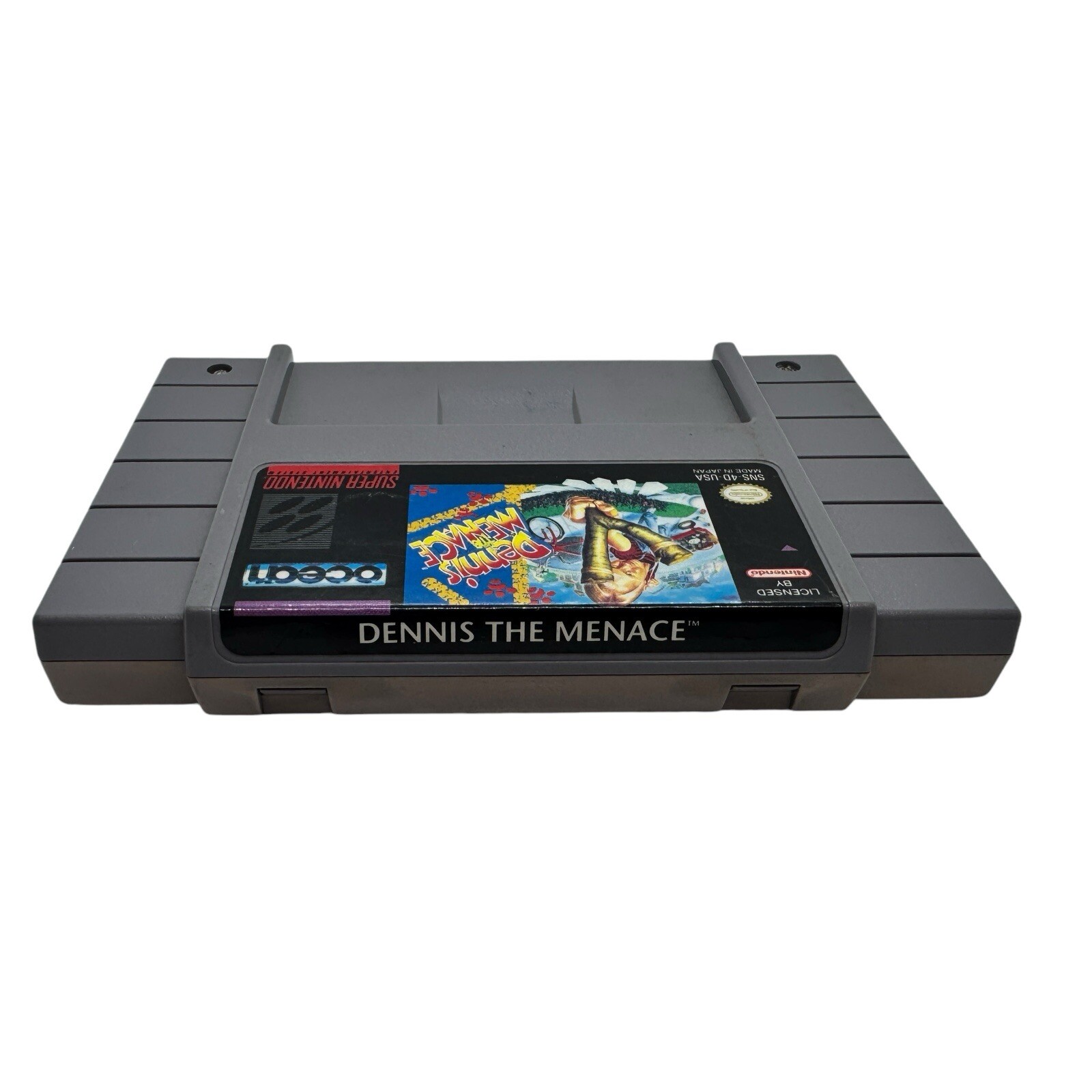 Dennis the Menace – Super Nintendo SNES – Authentic Cartridge – Tested & Working