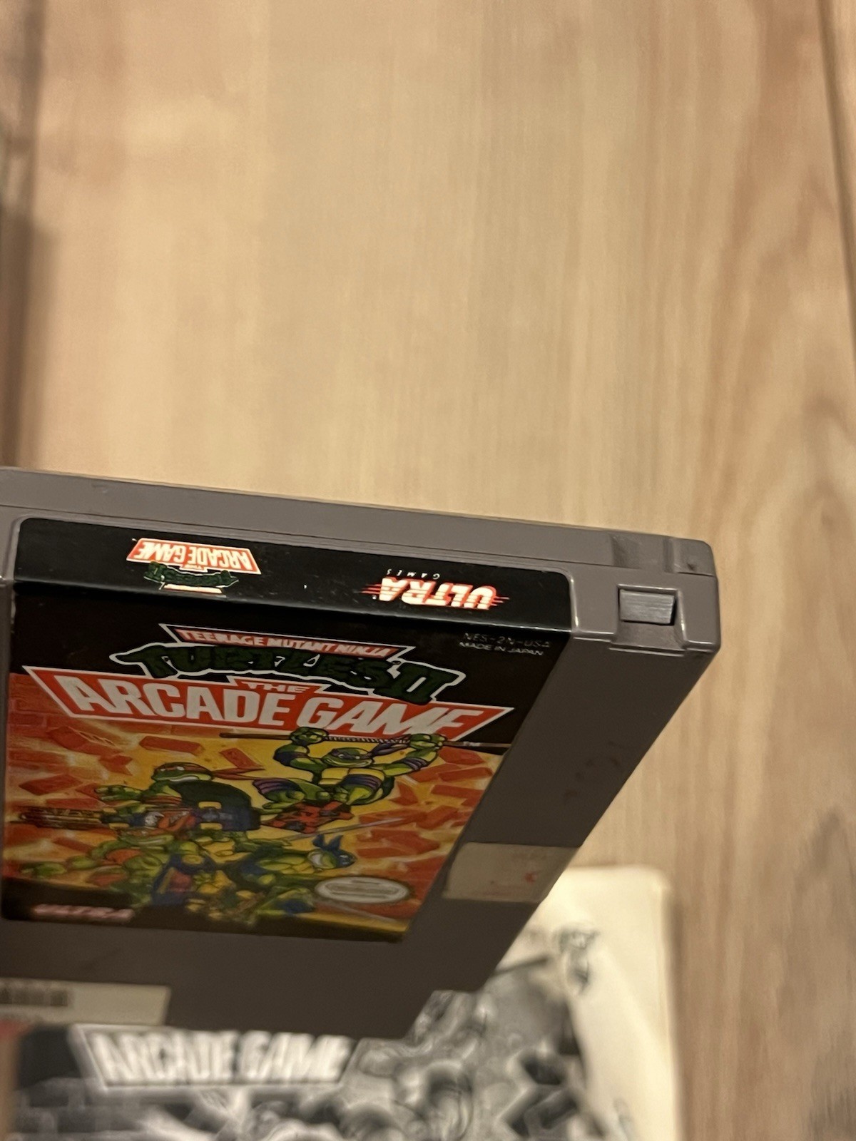 Teenage Mutant Ninja Turtles II: The Arcade Game (Nintendo NES, 1990) No Manual