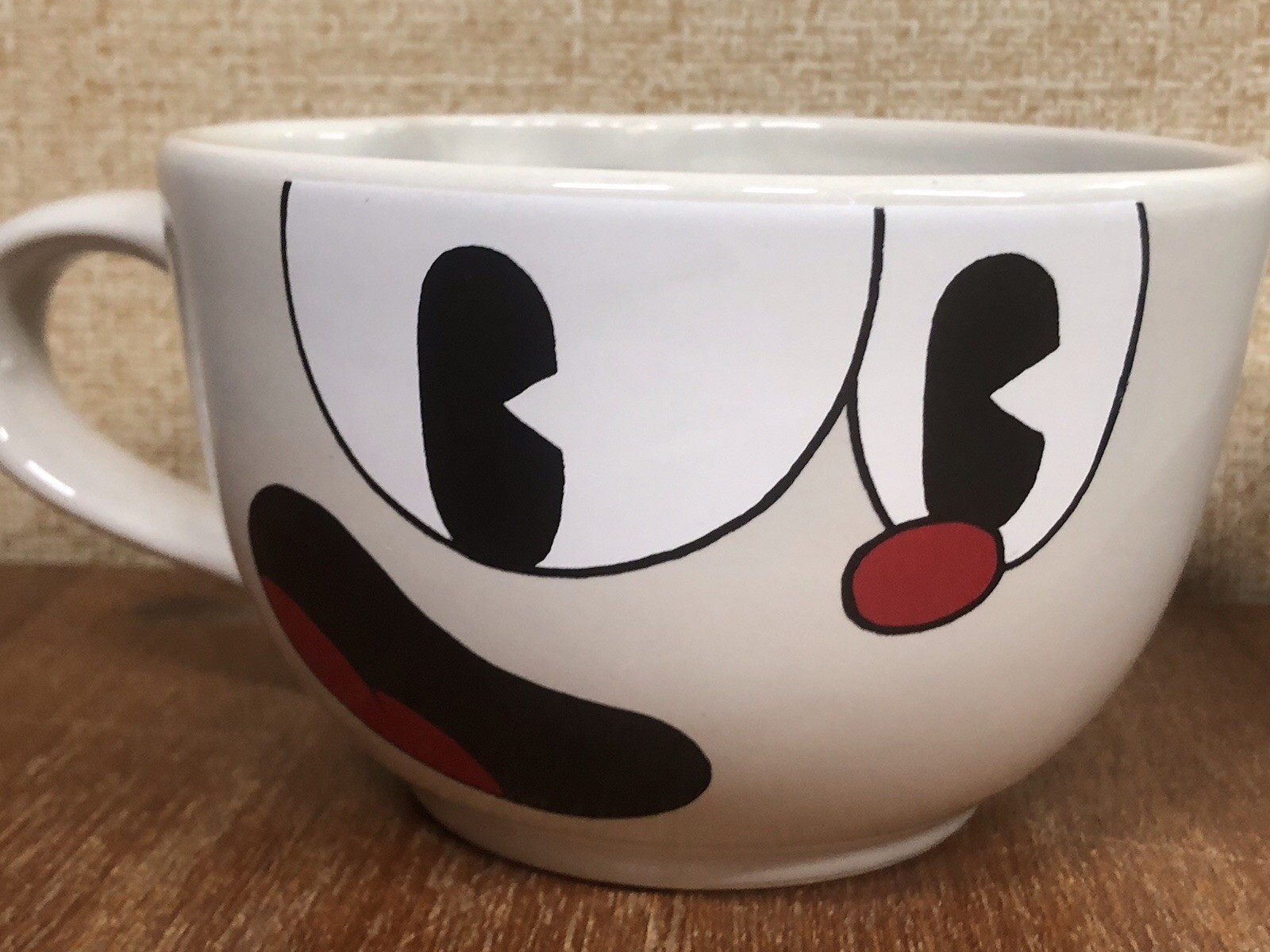 Cuphead And Mugman Collectible Mugs – No Ceramic Straws – Read Details –