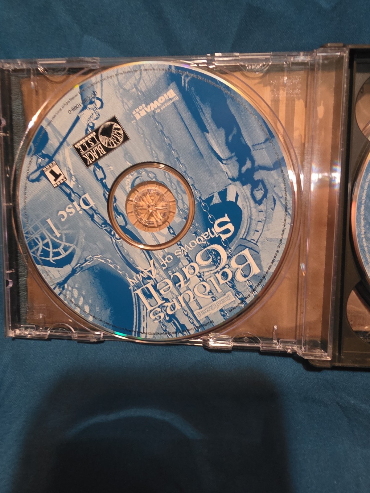 Baldur’s Gate 2 II: Shadows of Amn (PC, 2000) 4 Disc Set VG Complete Rare