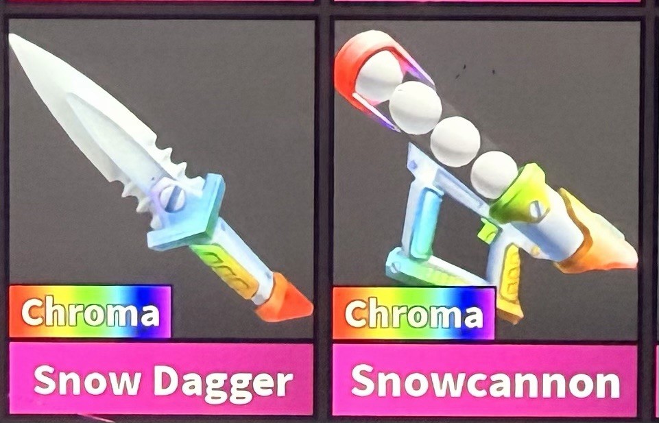 Murder mystery 2 (Chroma) snow set