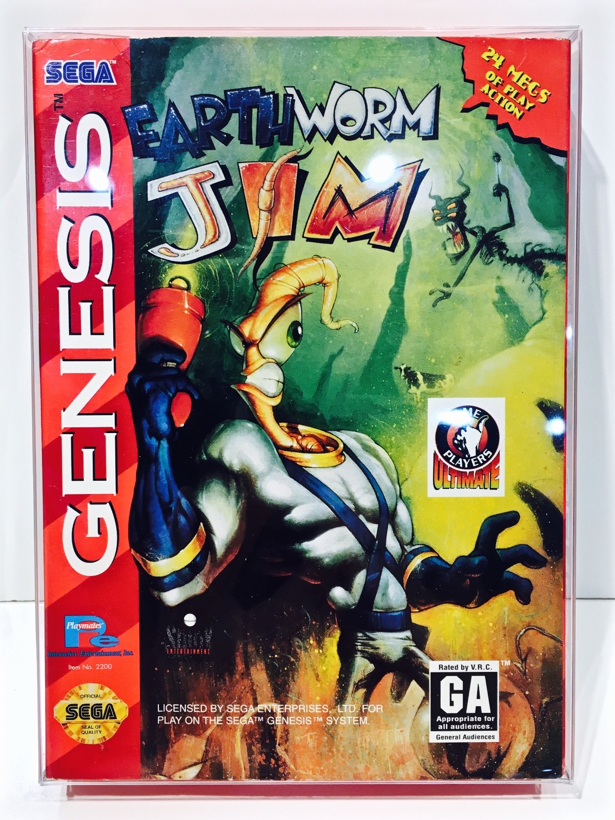 25 Box Protectors For SEGA GENESIS / MASTER / 32X Video Game Boxes Display CIB