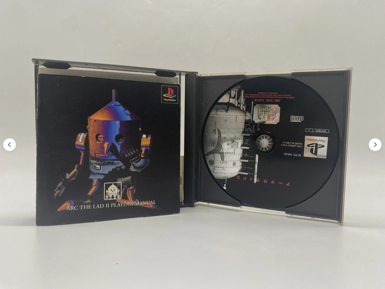 PlayStation 1 PS1 Console w/ Arc The Lad 1 2 3 set Ver. SCPH-7000 JP Ver.