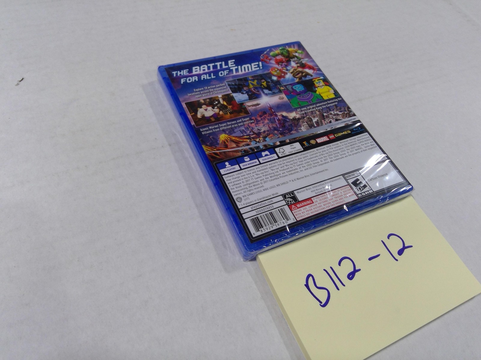 LEGO Marvel Super Heroes 2 PS4 Video Game New Sealed WB Games E10+ Family Action