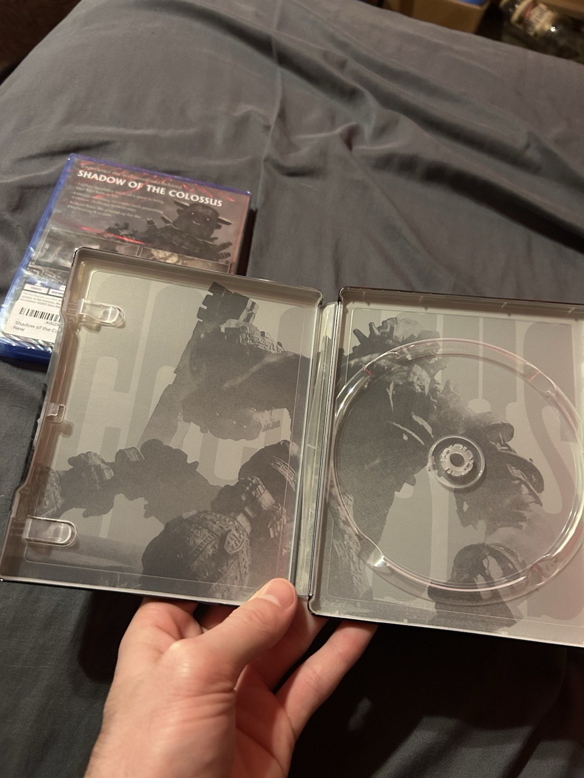 Shadow of the Colossus PlayStation 4 Steelbook and Sealed game