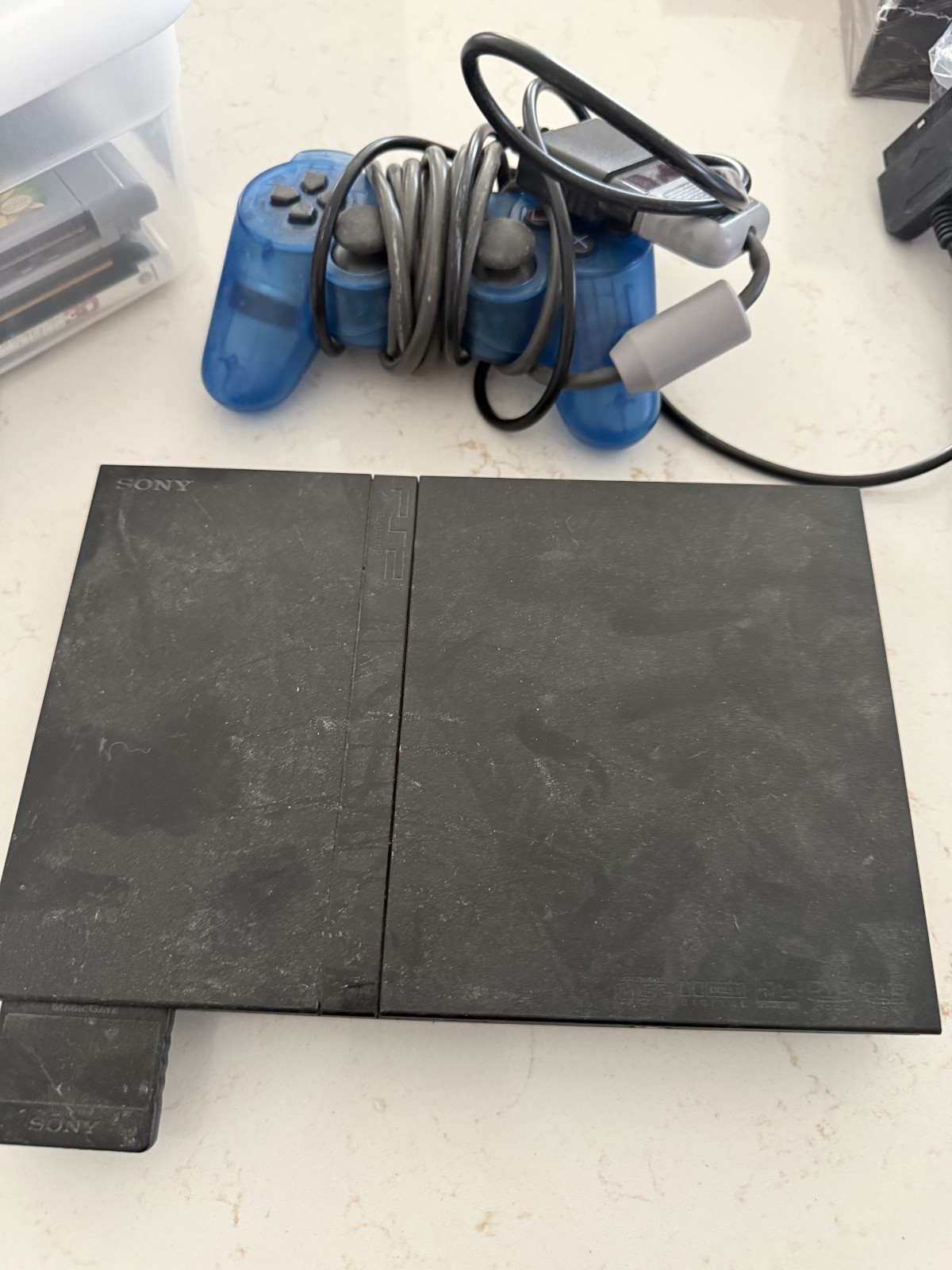Sony PlayStation 2 Slim Line Console PS2 – PS – Memory Card