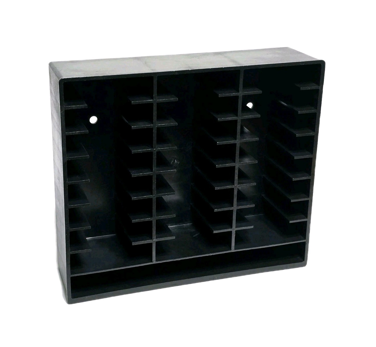 DIMENSIONS FOR CHILDREN, Video Game Cartridge Cabinet, Holds 24 Games, Black