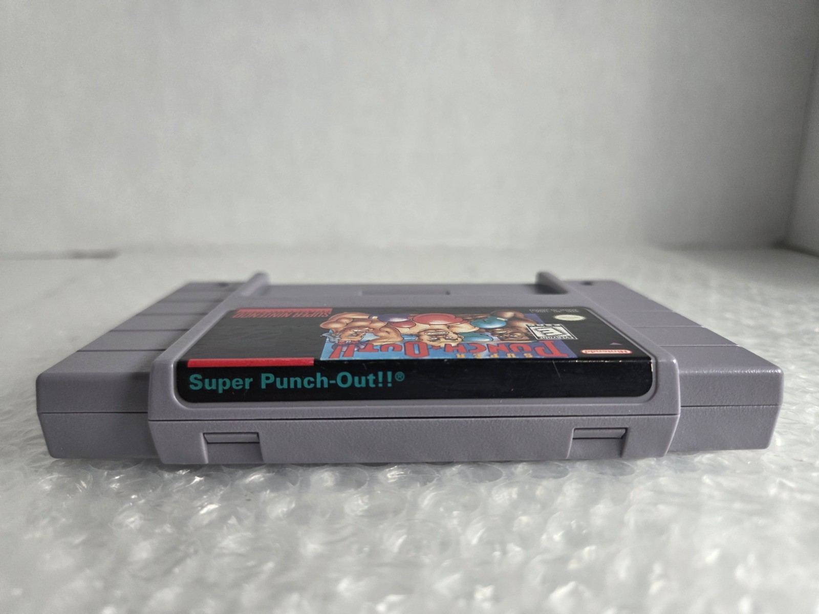 Super Punch Out SNES Super Nintendo 1994 Cartridge Only Tested New Battery Clea
