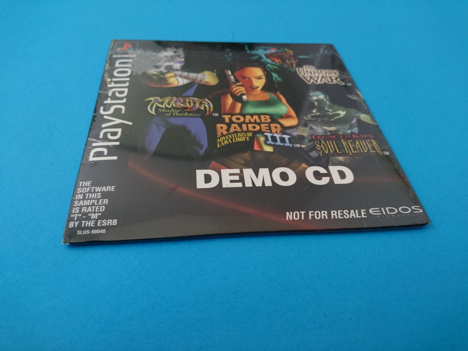 NEW EIDOS VOLUME 3 DEMO CD Soul Reaver Tomb Raider PlayStation 1 PS1 NEW SEALED