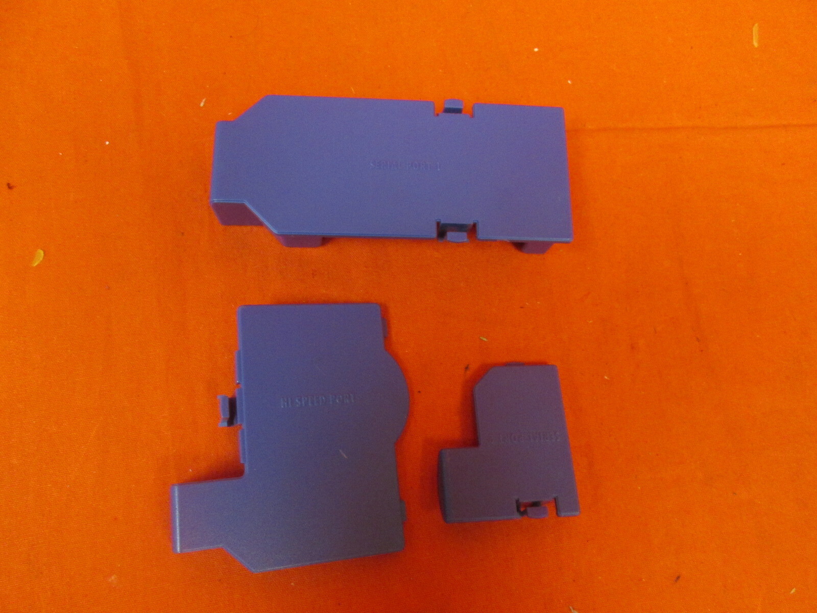 Nintendo OEM Serial Port Cover Set Indigo For Nintendo Game Cube Console 3691