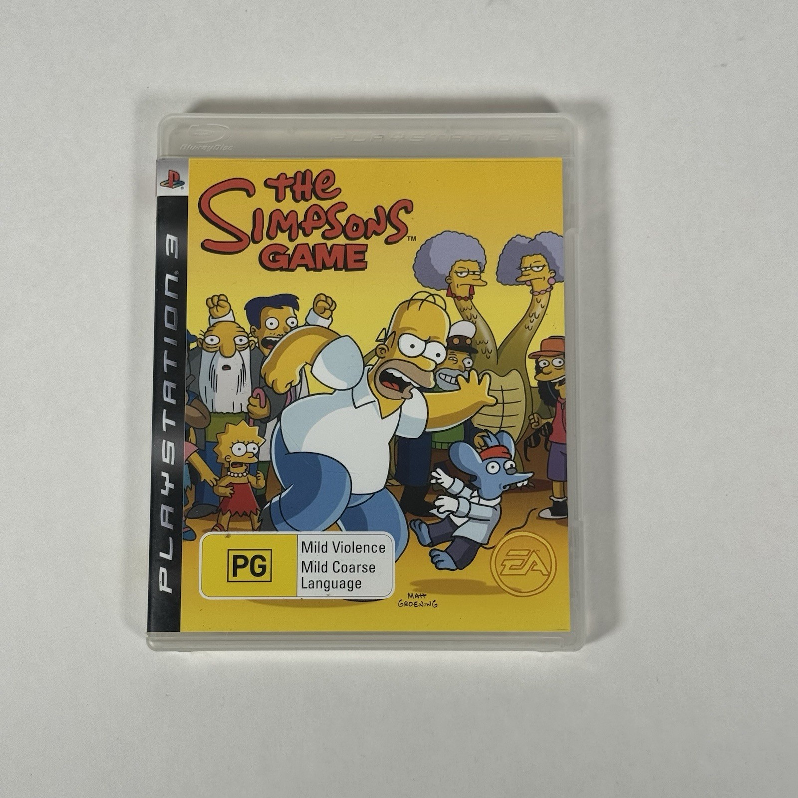 The Simpsons Game – PlayStation 3 – PAL – w/ Box, No Manual – Tested, Working