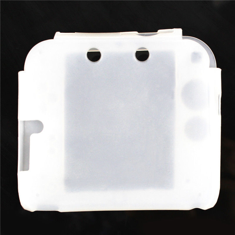 Dustproof Protective Silicone Rubber Gel Skin Case Cover Skin for Nintendo 2DS