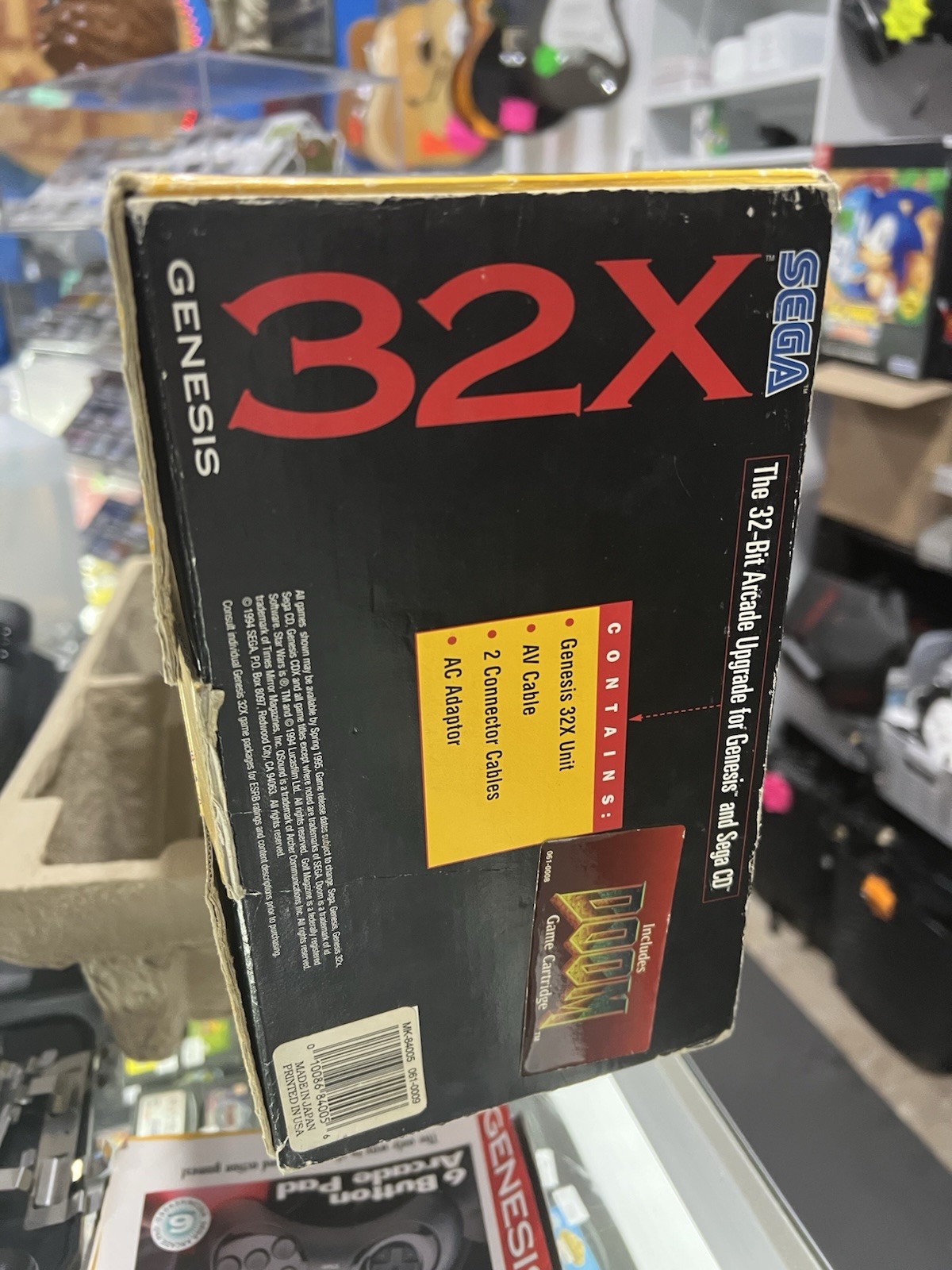 SEGA Genesis 32x Console Attachment (MK-84000) CIB RARE Very Nice – Tested DOOM