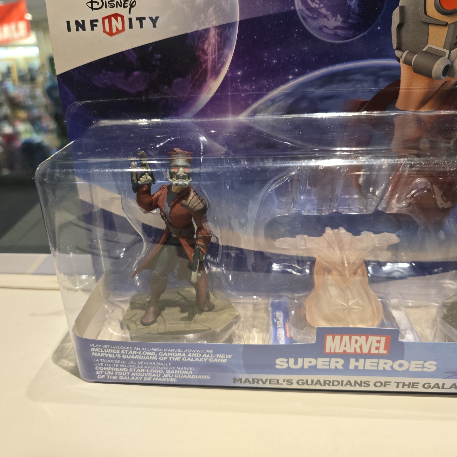 Disney Infinity 2.0 Guardians of the Galaxy Star Lord and Gamora Marvel SEALED