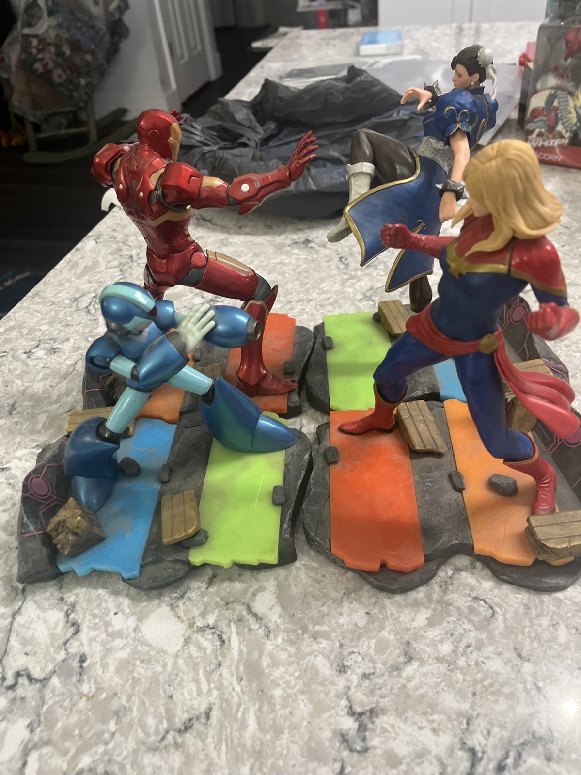 Marvel vs. Capcom Infinite Collector’s Edition Statues NO GAME NO BOX