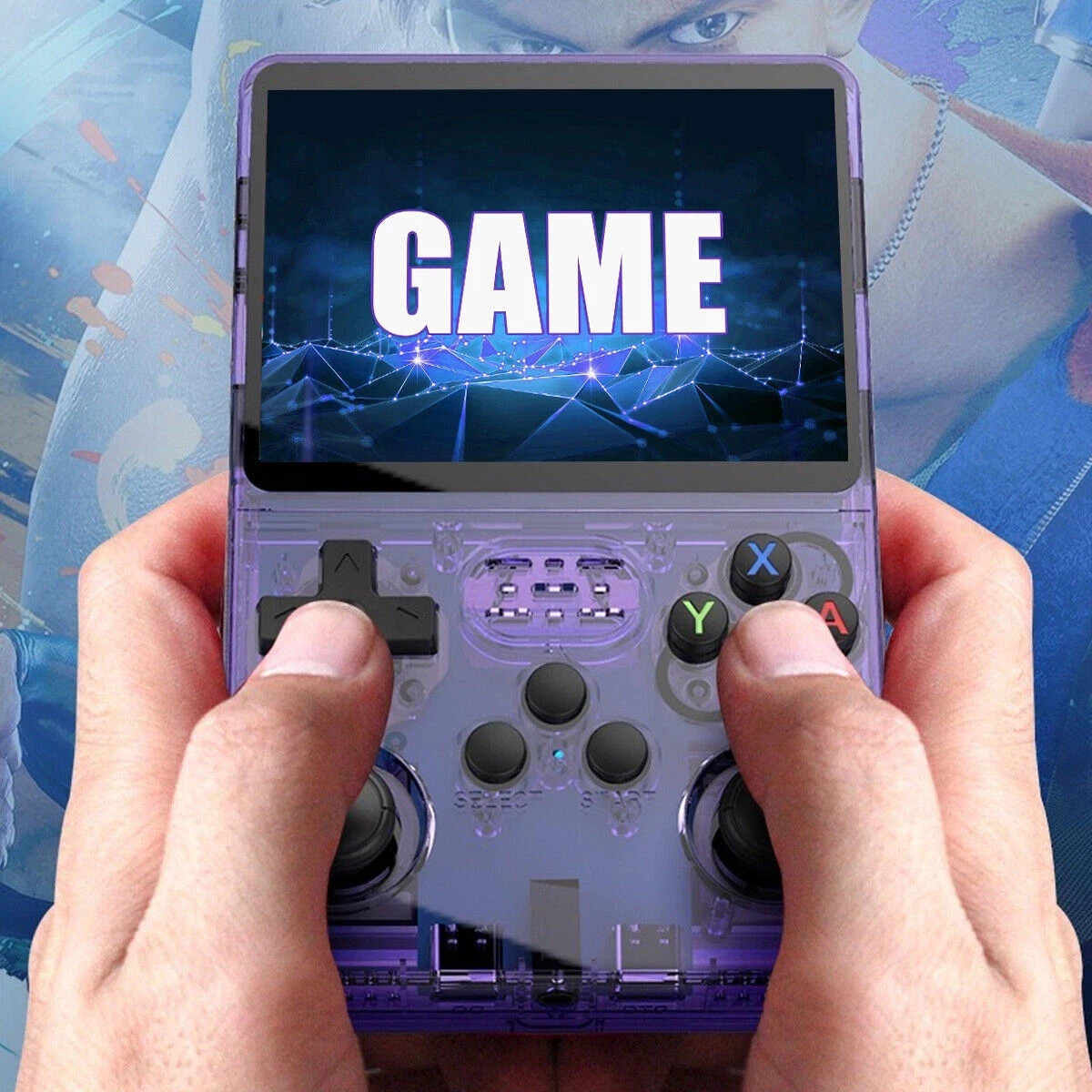 R36S Retro Handheld Video RGame Console 64GB 20000+ Games 3.5 Inch IPS Screen US