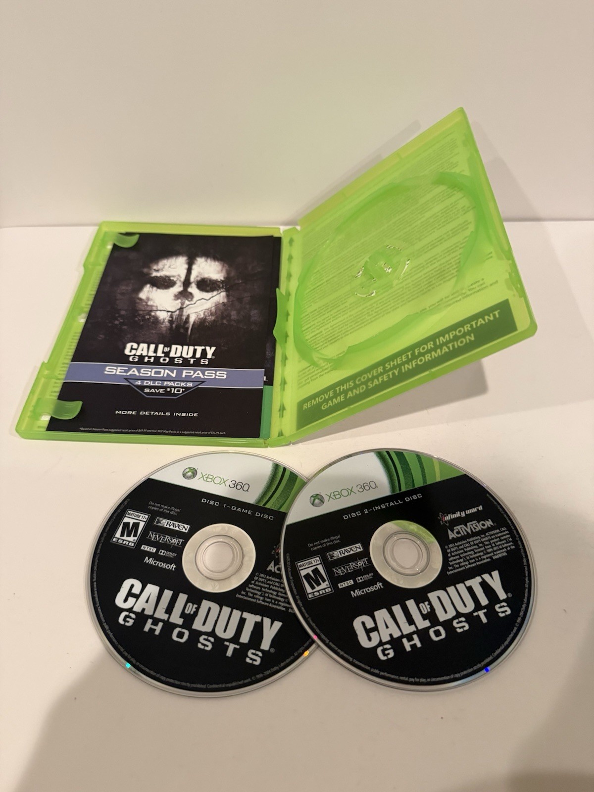Call of Duty: Ghosts (Microsoft Xbox 360, 2013) – CIB Complete – Tested
