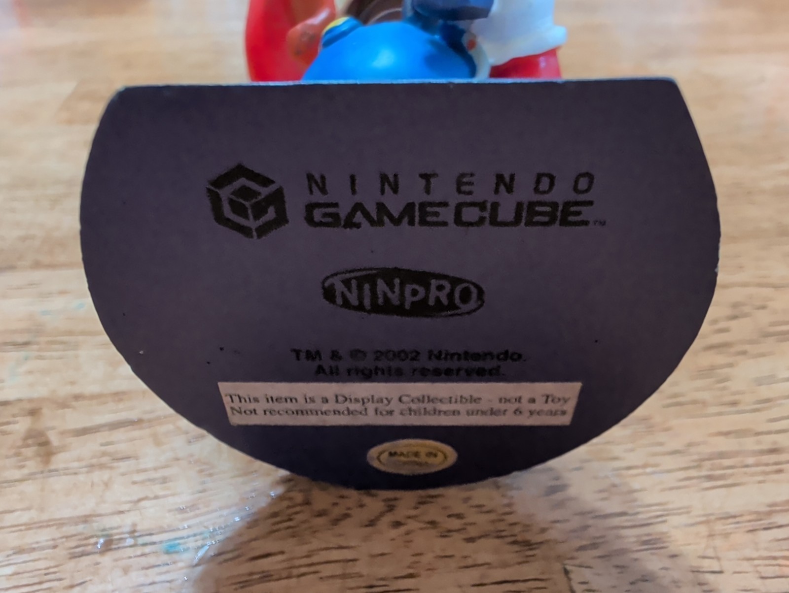 Nintendo GameCube Mario Bobblehead Figure 2002 Target Exclusive Limited Edition