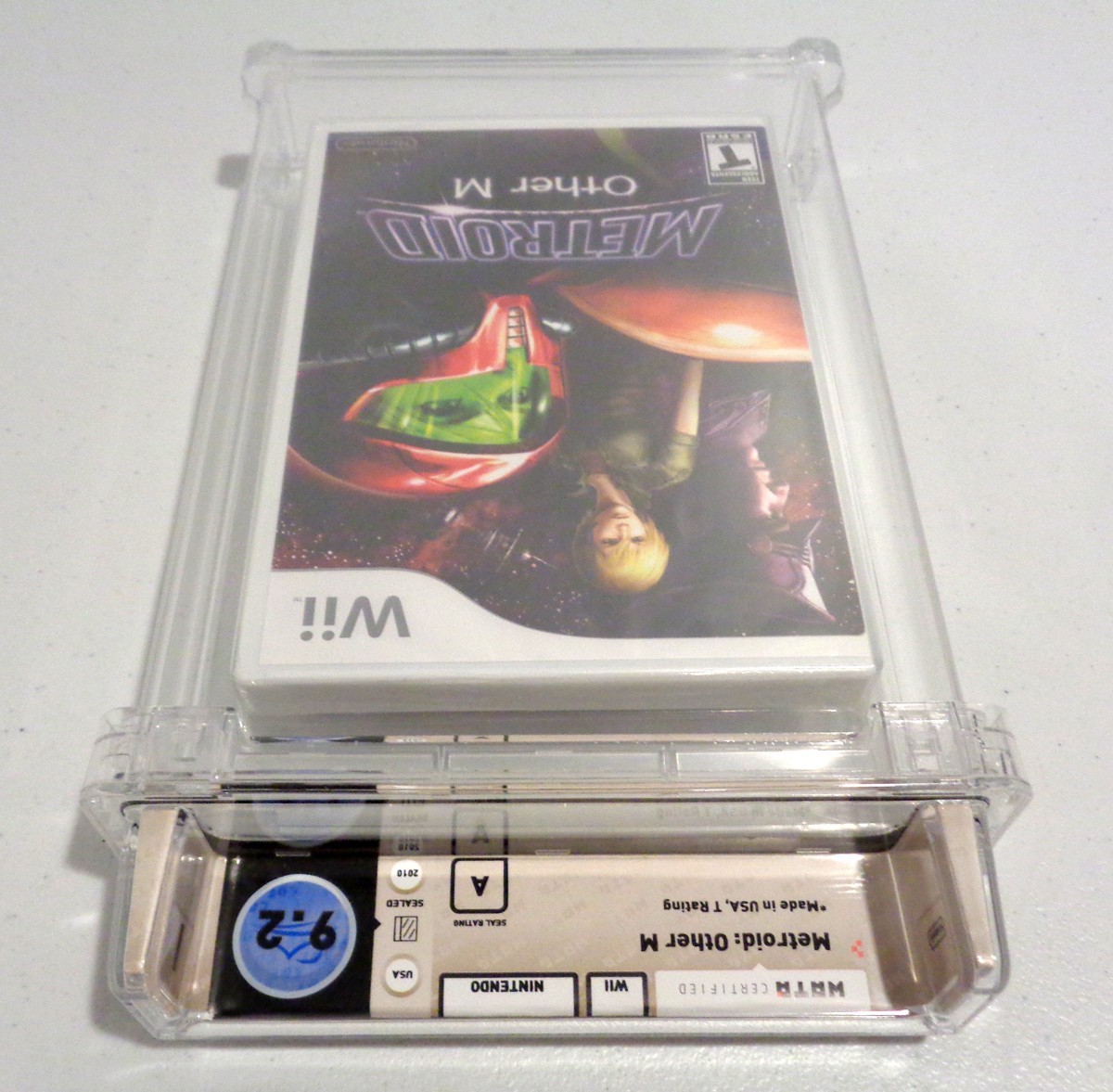 Metroid: Other M (Nintendo Wii, 2010) Brand New Factory Sealed GRADED WATA 9.2 A