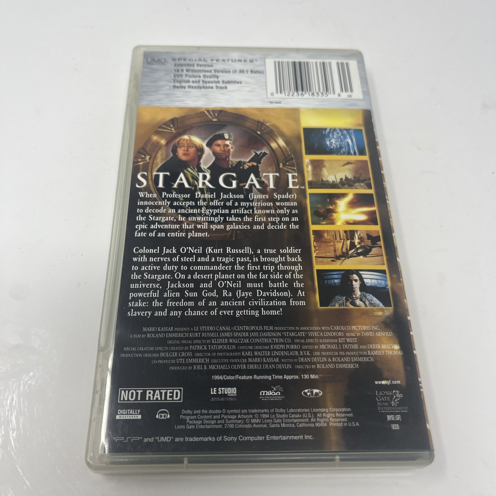 PSP STARGATE UMD Extended Version 1994