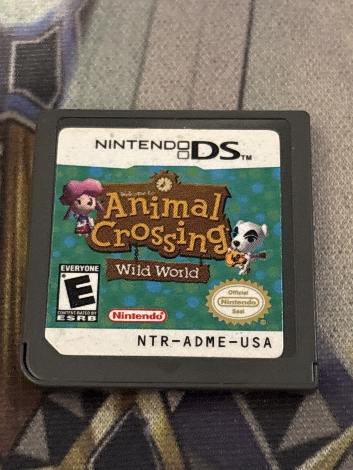Animal Crossing: Wild World (Nintendo DS, 2005) Life Simulation Game Cartridge