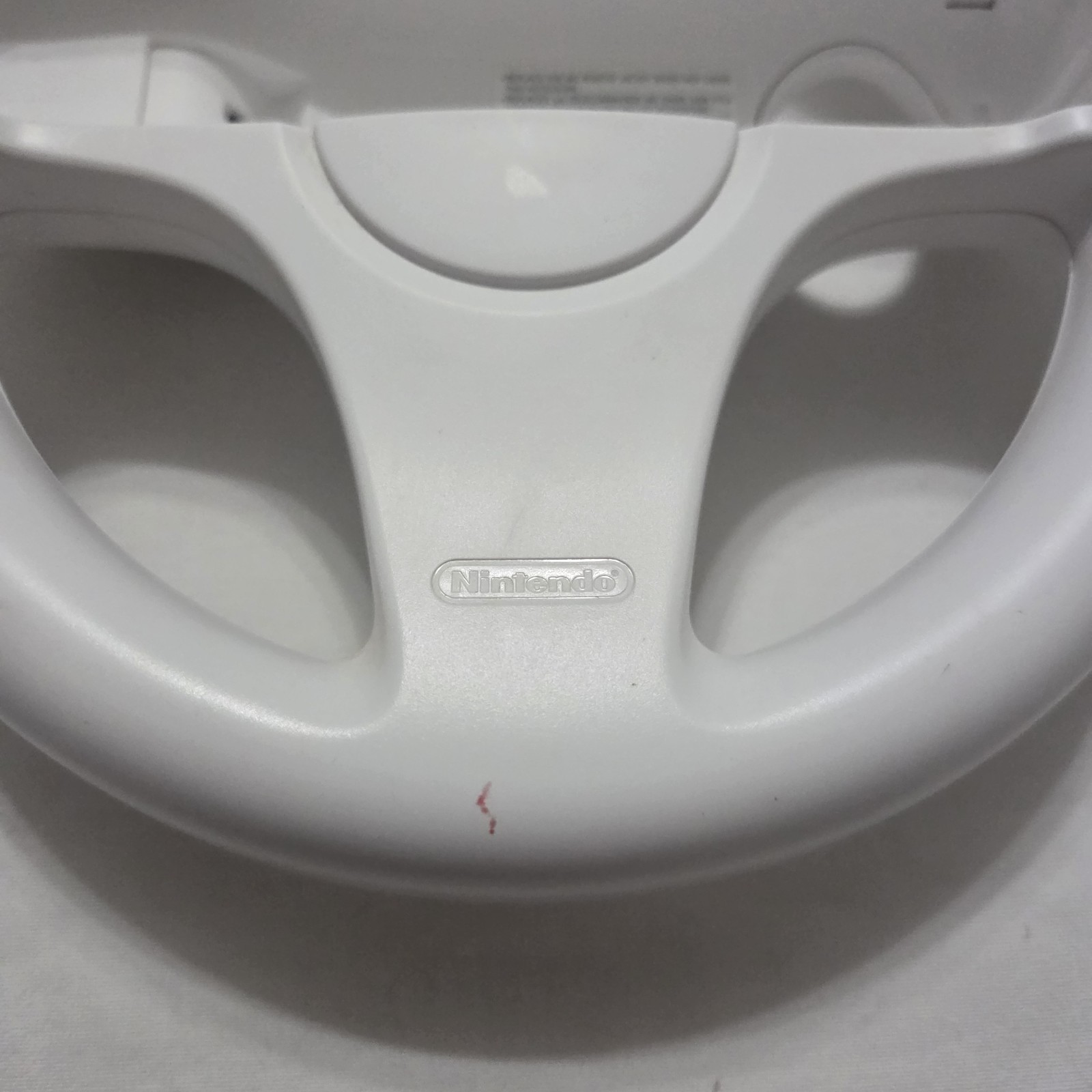 Lot of 2 Genuine Nintendo Wii Wheel Mario Kart White RVL-024