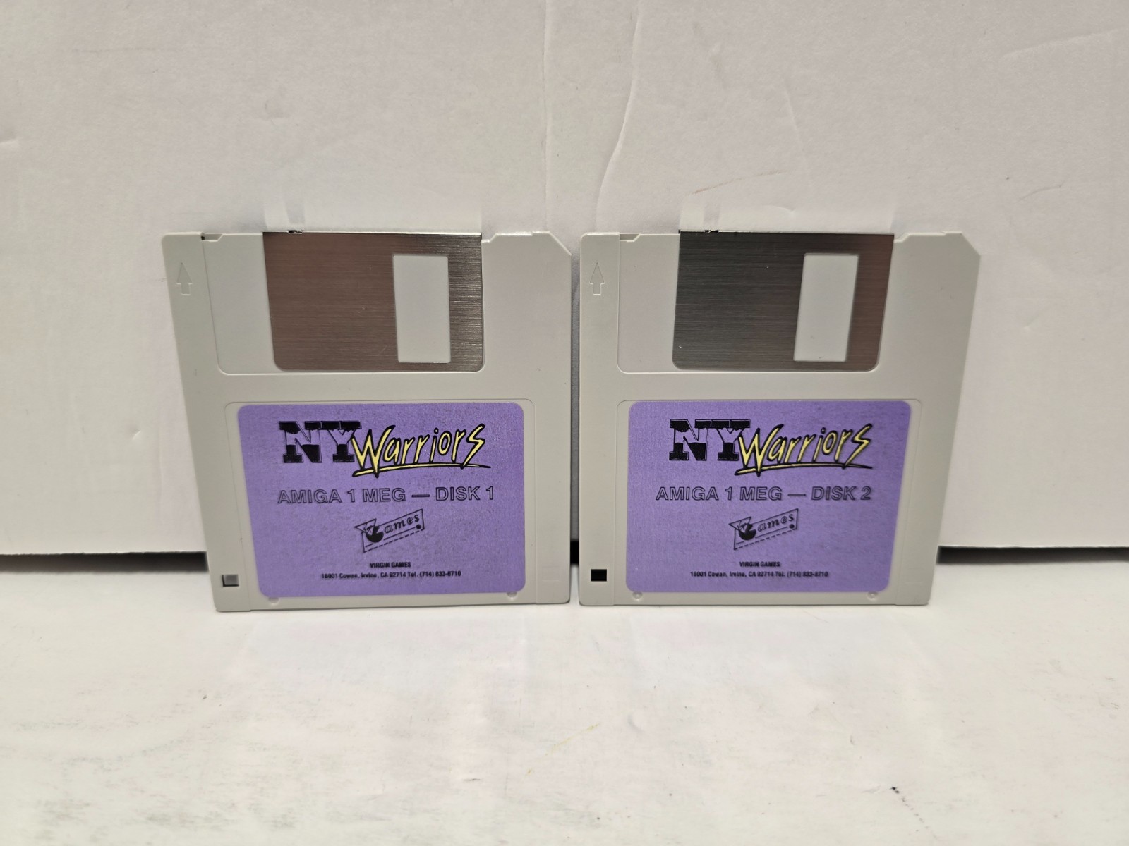 NY Warriors w/ Manual 3.5″ Commodore Amiga